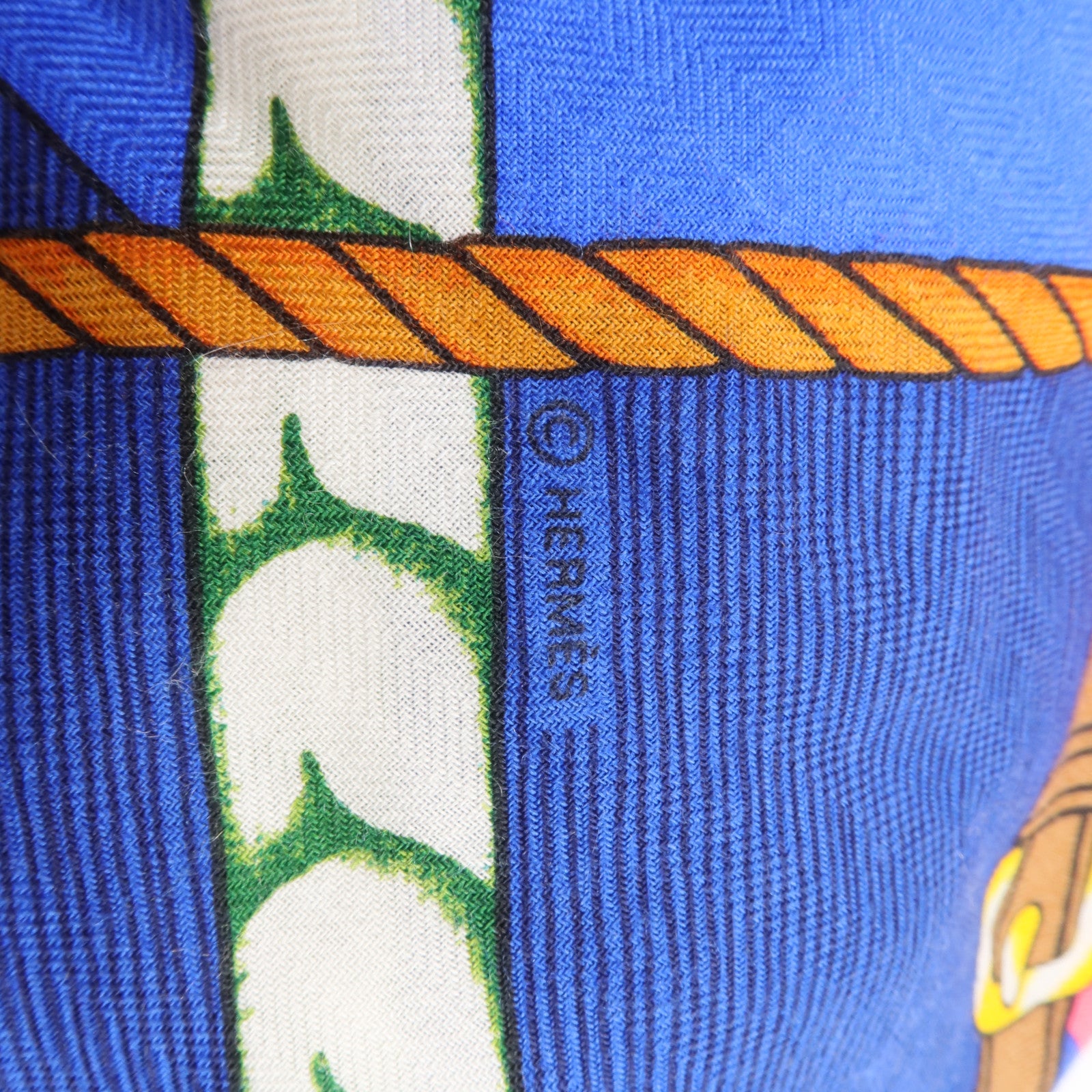 HERMES 【激減優惠】羊絨/絲質Scarf 140x140圍巾