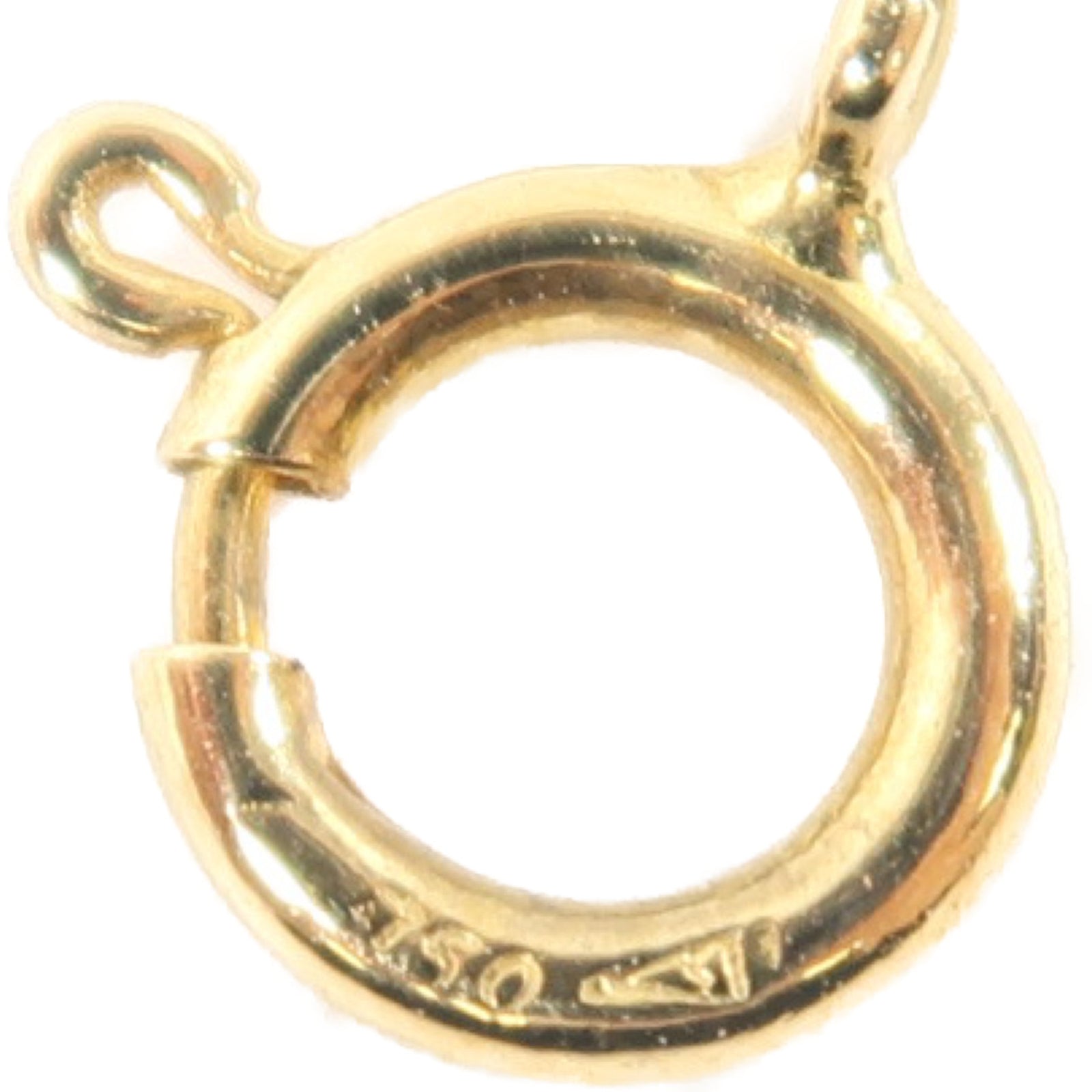 TIFFANY＆CO 18K黃金Sentimental Heart Diamond Necklace鑽石項鍊