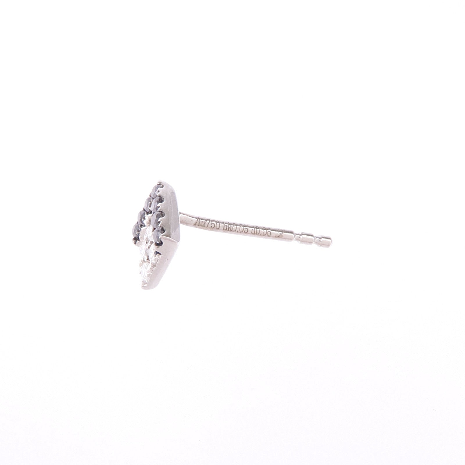 JEWELRY 18K白金Diamond Earrings鑽石耳環