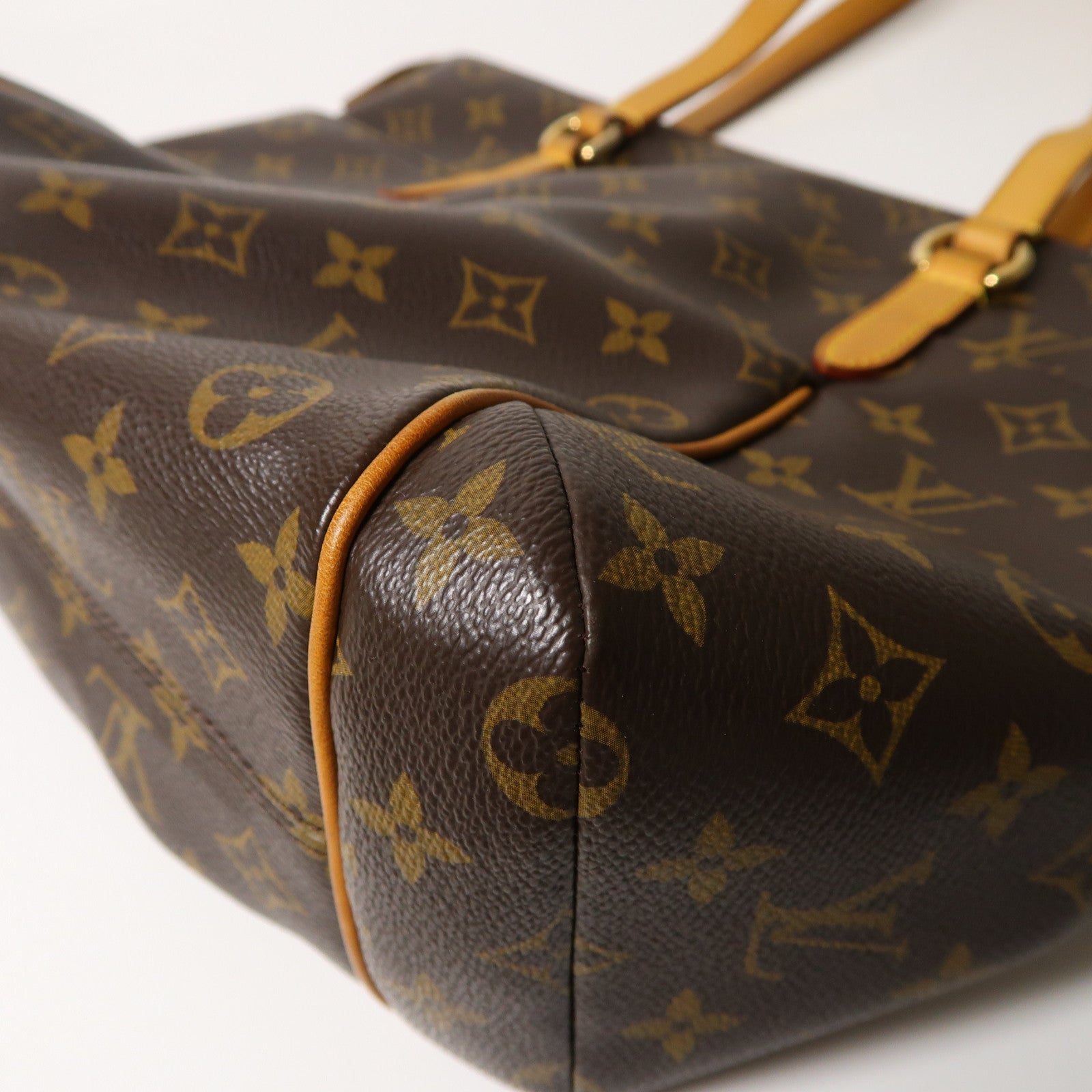 LOUIS VUITTON Monogram Totally MM金扣肩背袋啡色