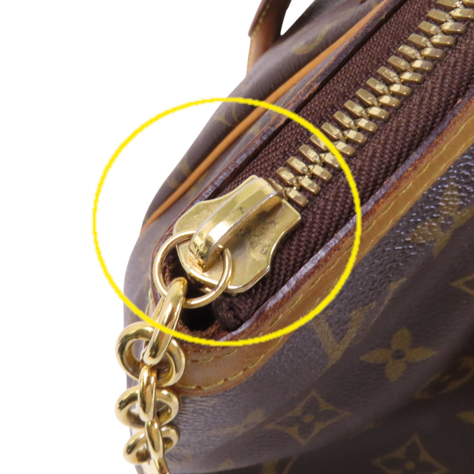 LOUIS VUITTON Monogram Tivoli GM金扣肩背袋