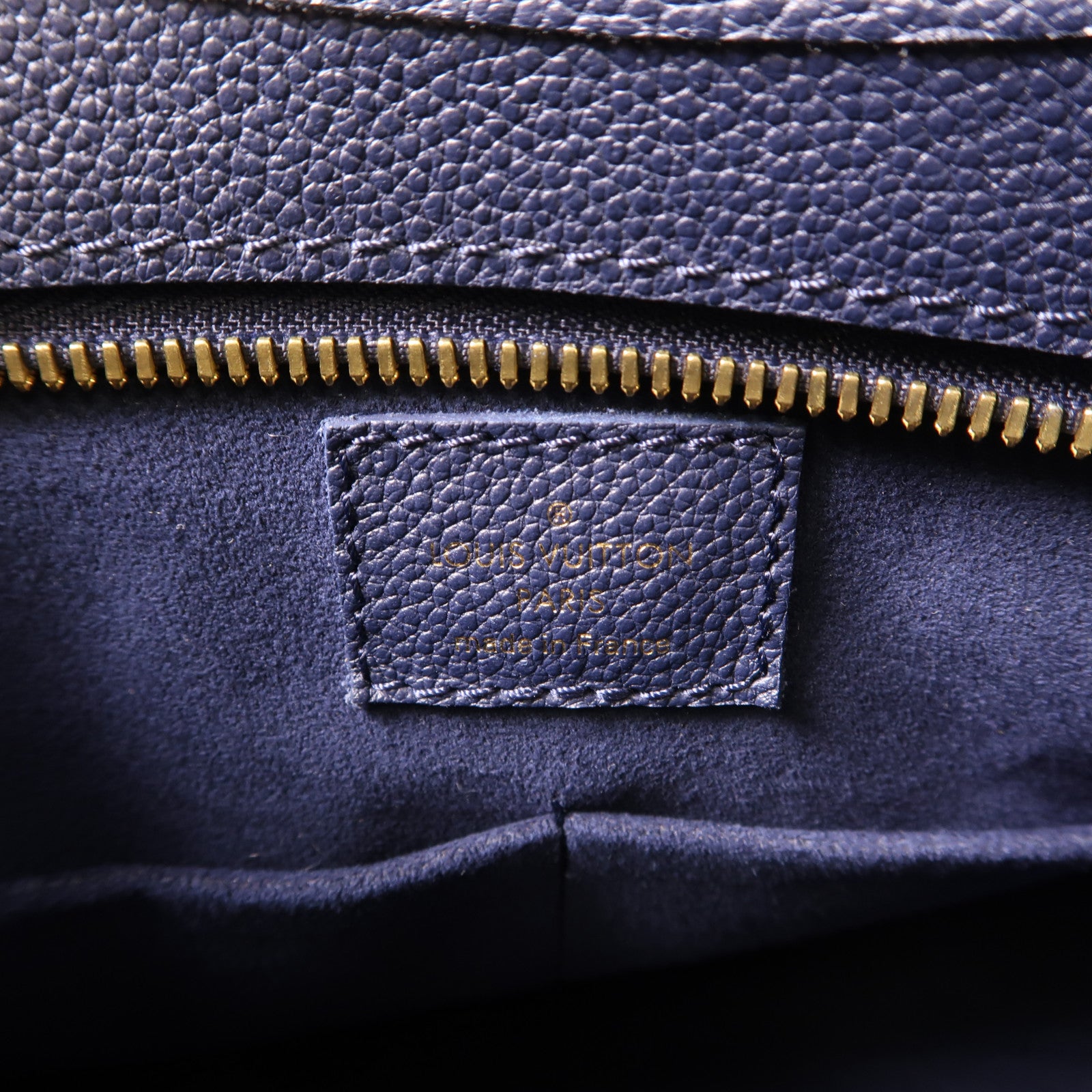 LOUIS VUITTON Monogram Popincourt PM金扣手挽肩背兩用袋啡色/深藍色