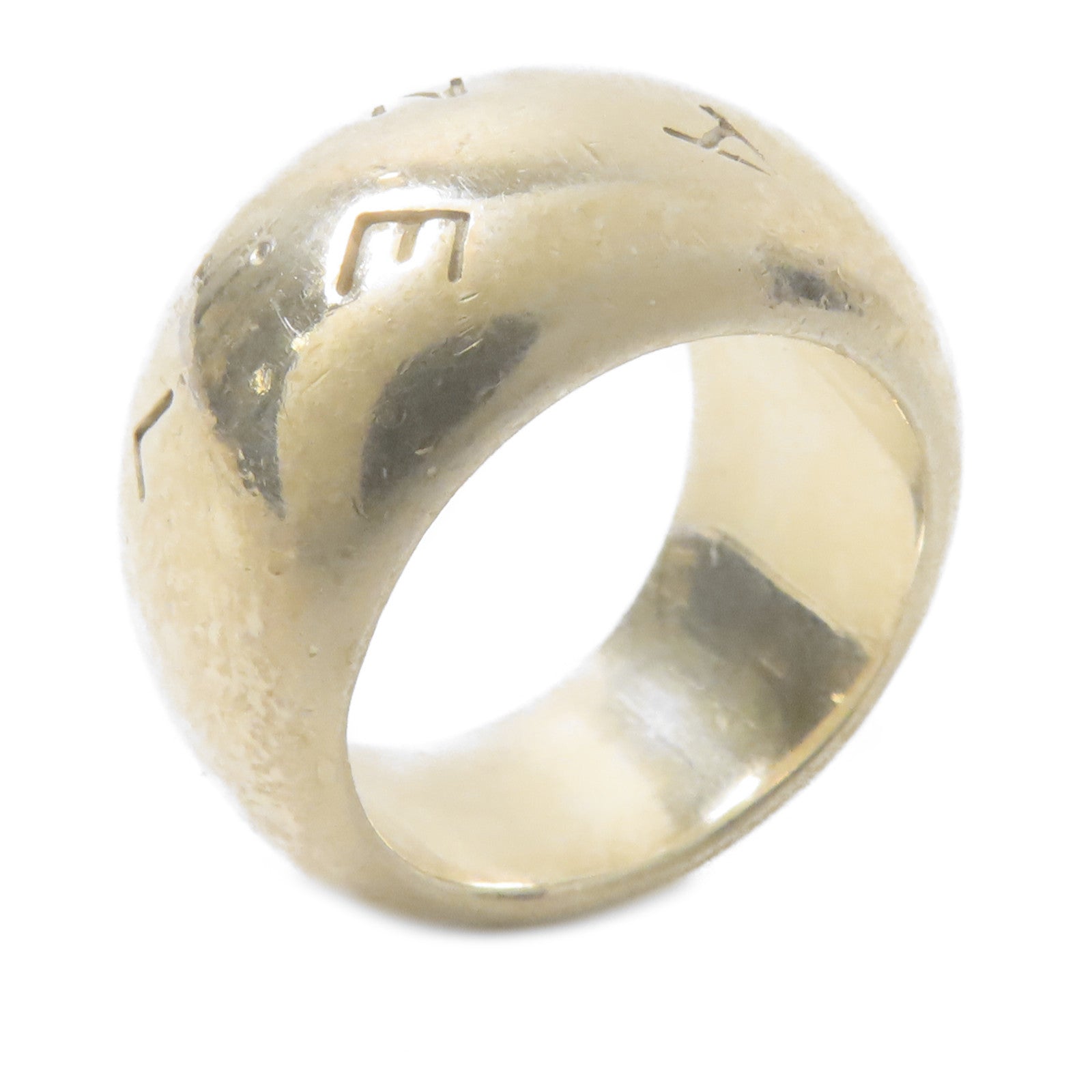 CHANEL 金屬Ring戒指US#5.75
