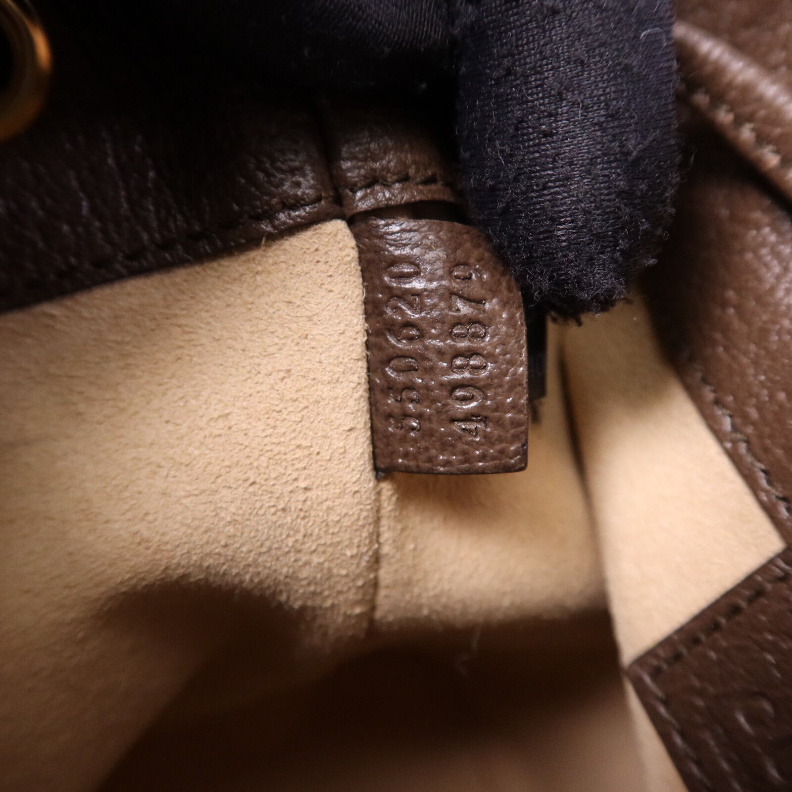 GUCCI 塗層帆布Ophidia GG Mini Bucket金扣肩背袋