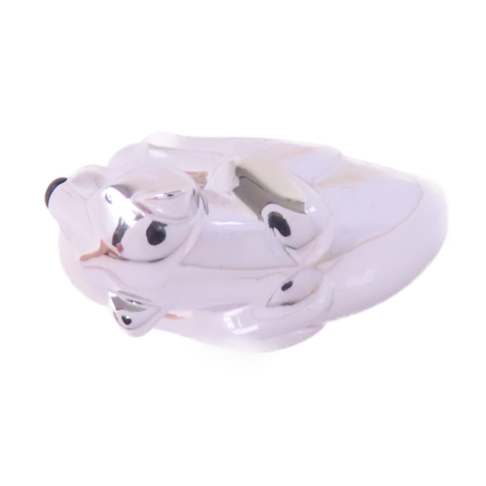 CARTIER 18K白金/珍珠Pearl Ring戒指#51/US#5.25