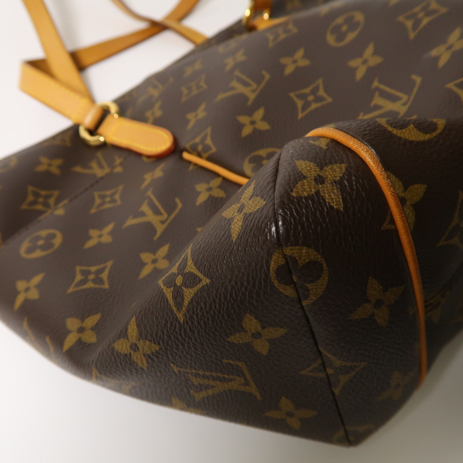 LOUIS VUITTON Monogram Totally MM金扣肩背袋啡色