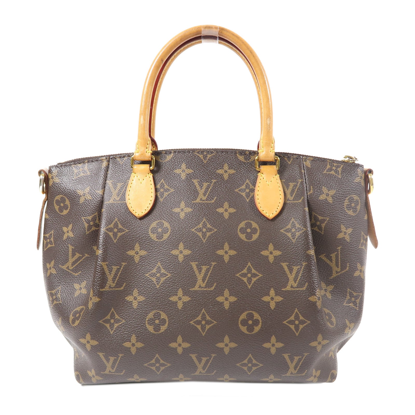 LOUIS VUITTON Monogram Turenne金扣手挽肩背兩用袋啡色