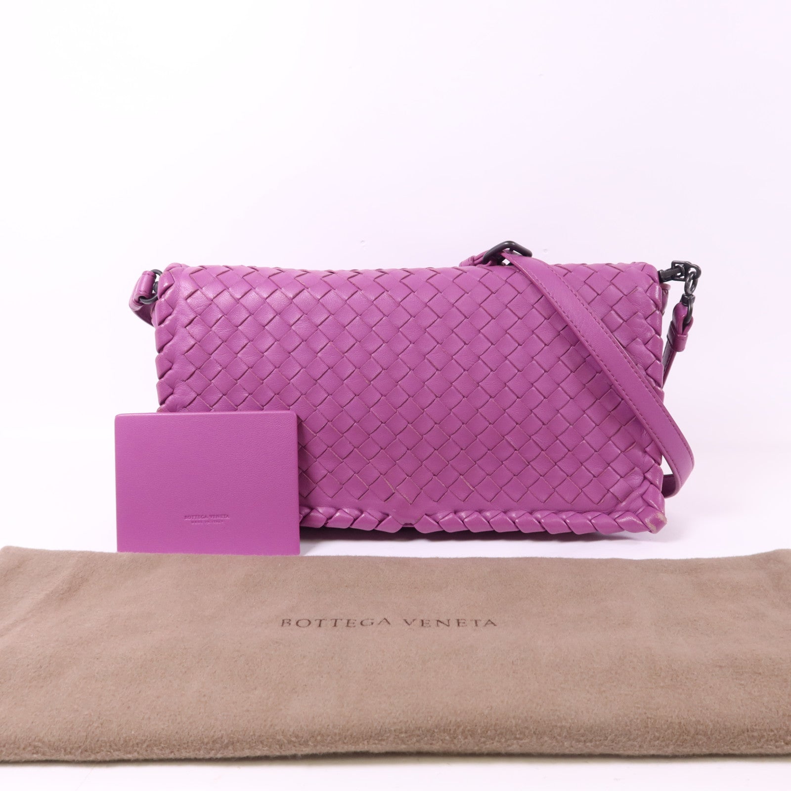 BOTTEGA VENETA 羊皮皮革Shoulder Bag肩背袋