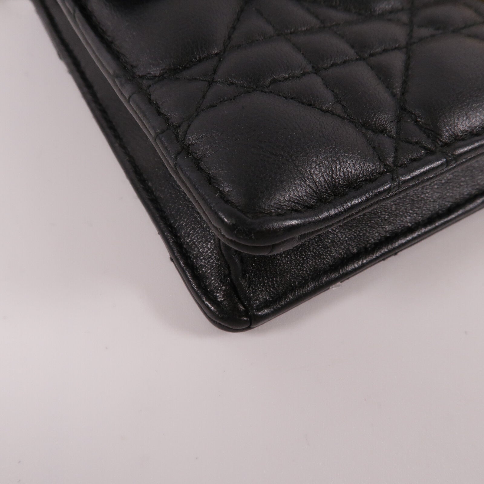 Dior 羊皮皮革Dior Addict Wallet On Chain鏈帶肩背袋