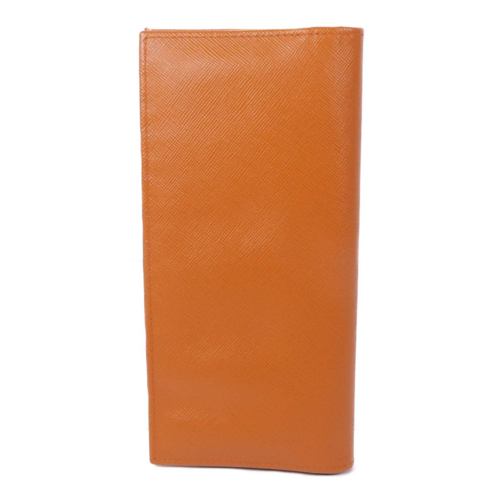 PRADA Saffiano皮革Long Wallet銀扣長錢包