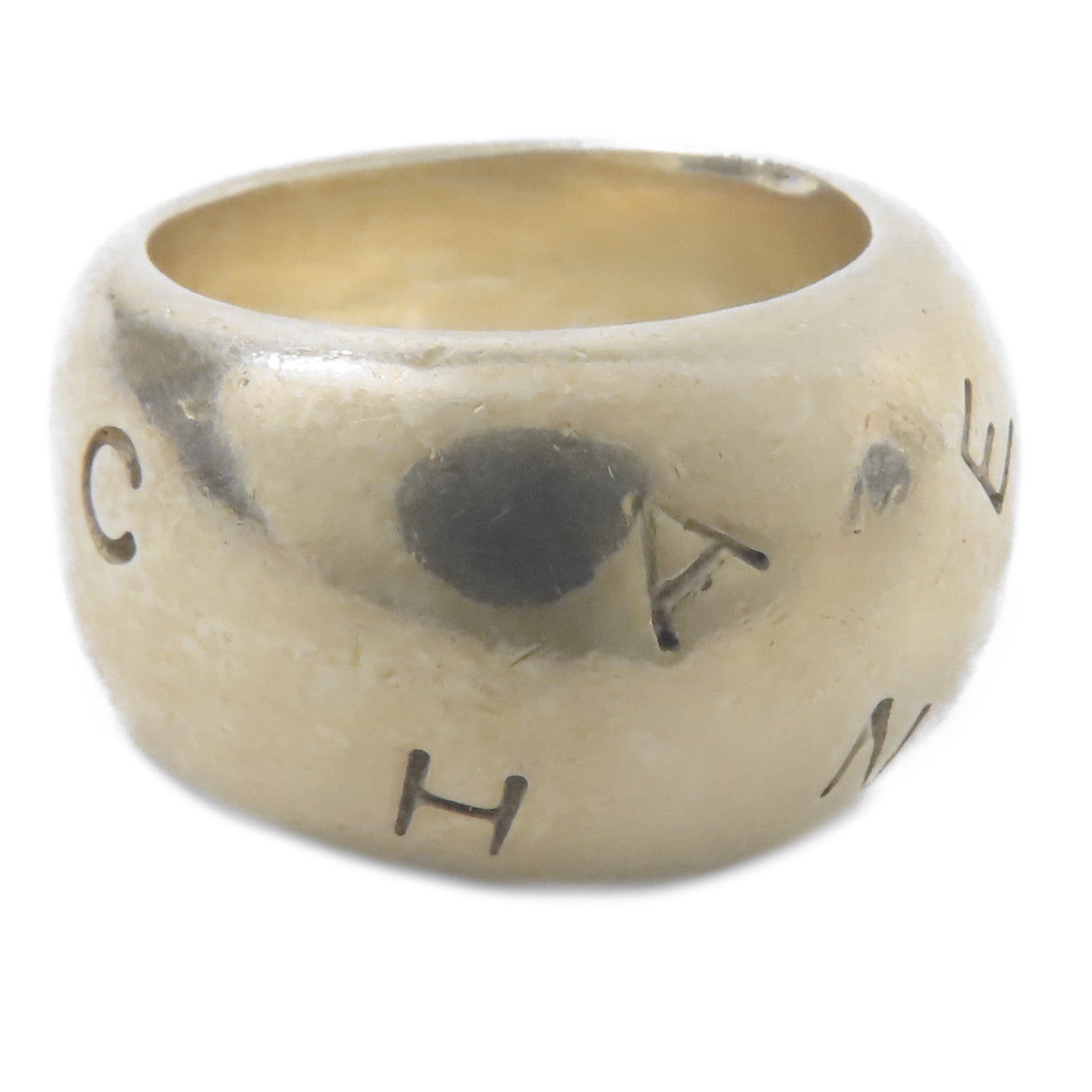 CHANEL 金屬Ring戒指US#5.75