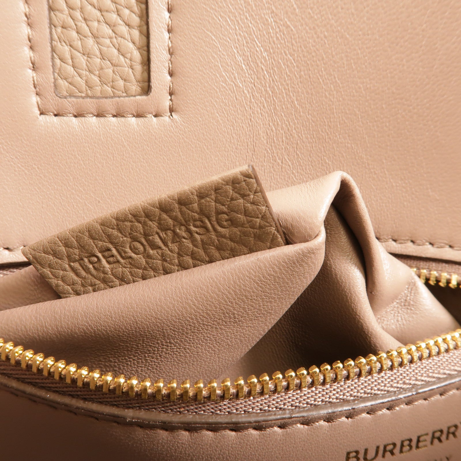 BURBERRY 牛皮皮革Frances Tote手挽肩背兩用袋