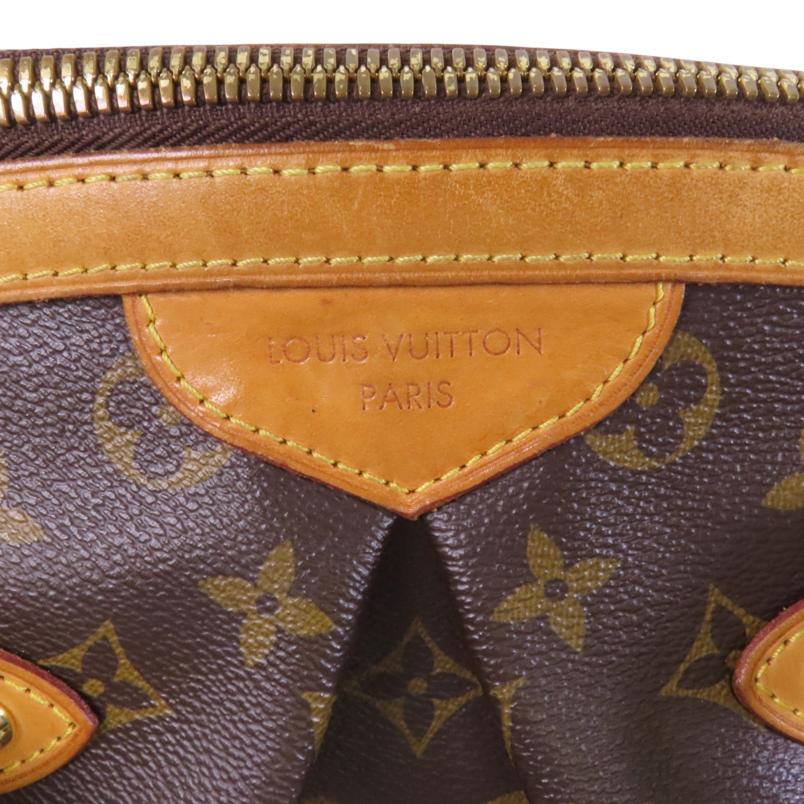 LOUIS VUITTON 【激減優惠】Monogram Tivoli GM金扣肩背袋