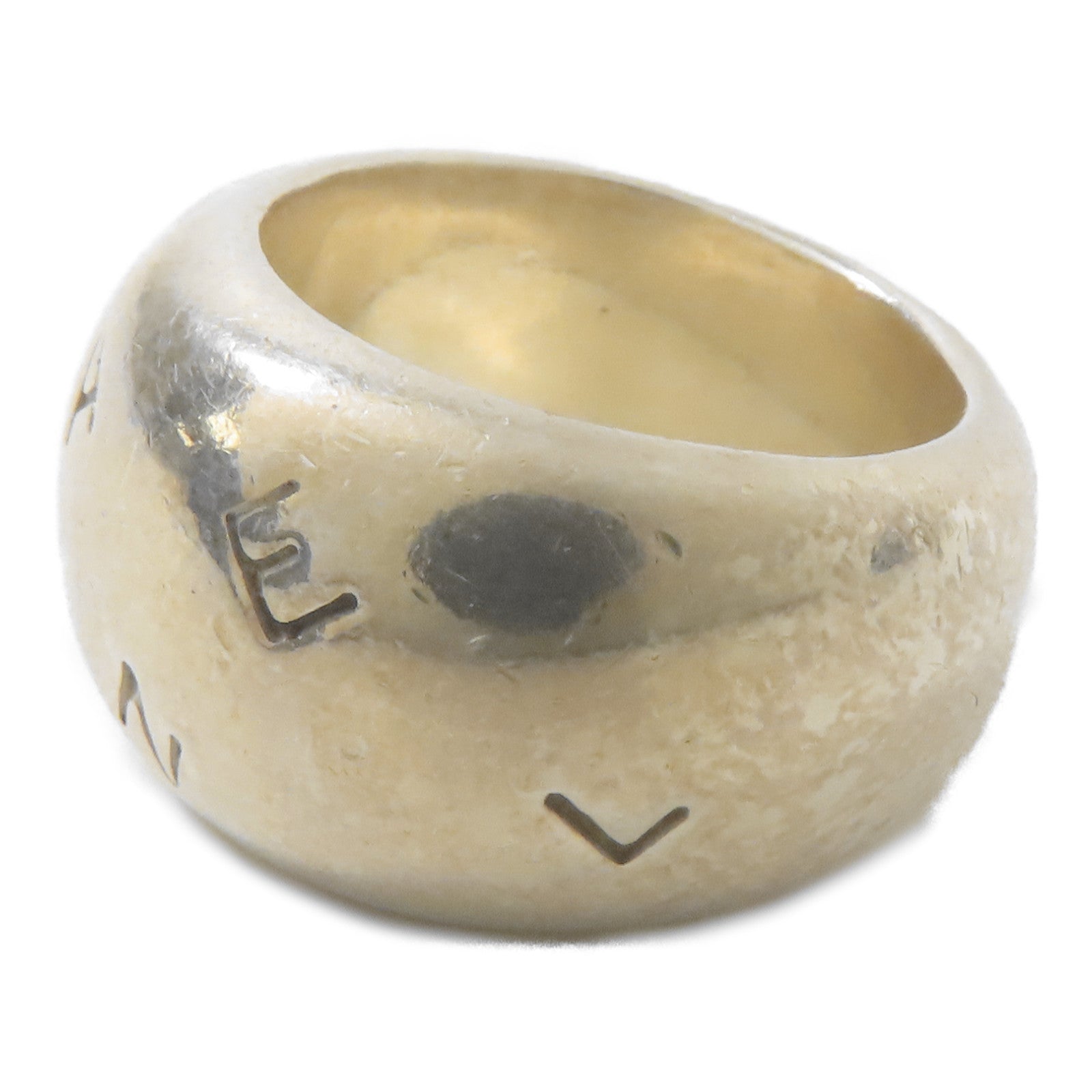 CHANEL 金屬Ring戒指US#5.75