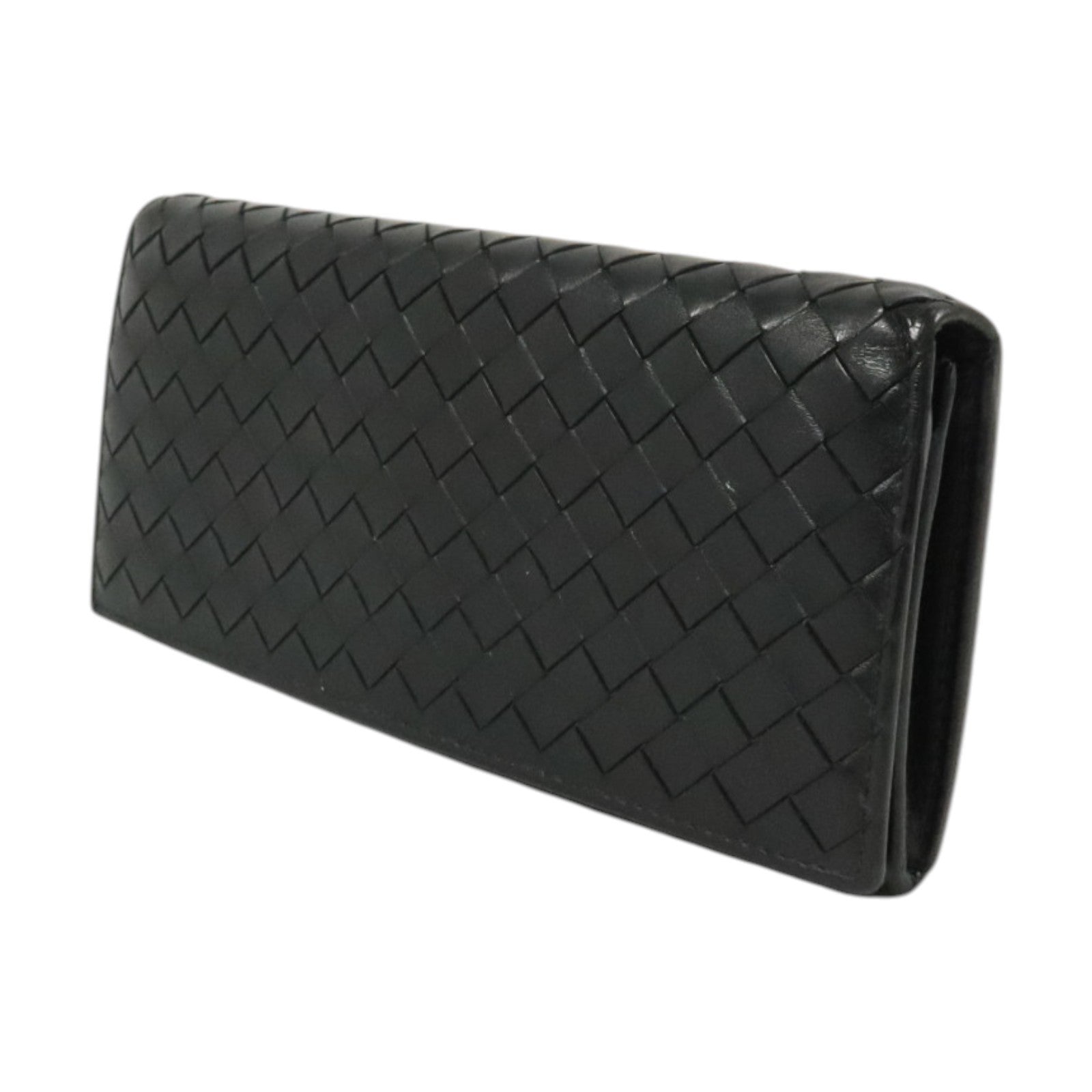 BOTTEGA VENETA 織紋皮革Long Wallet長錢包