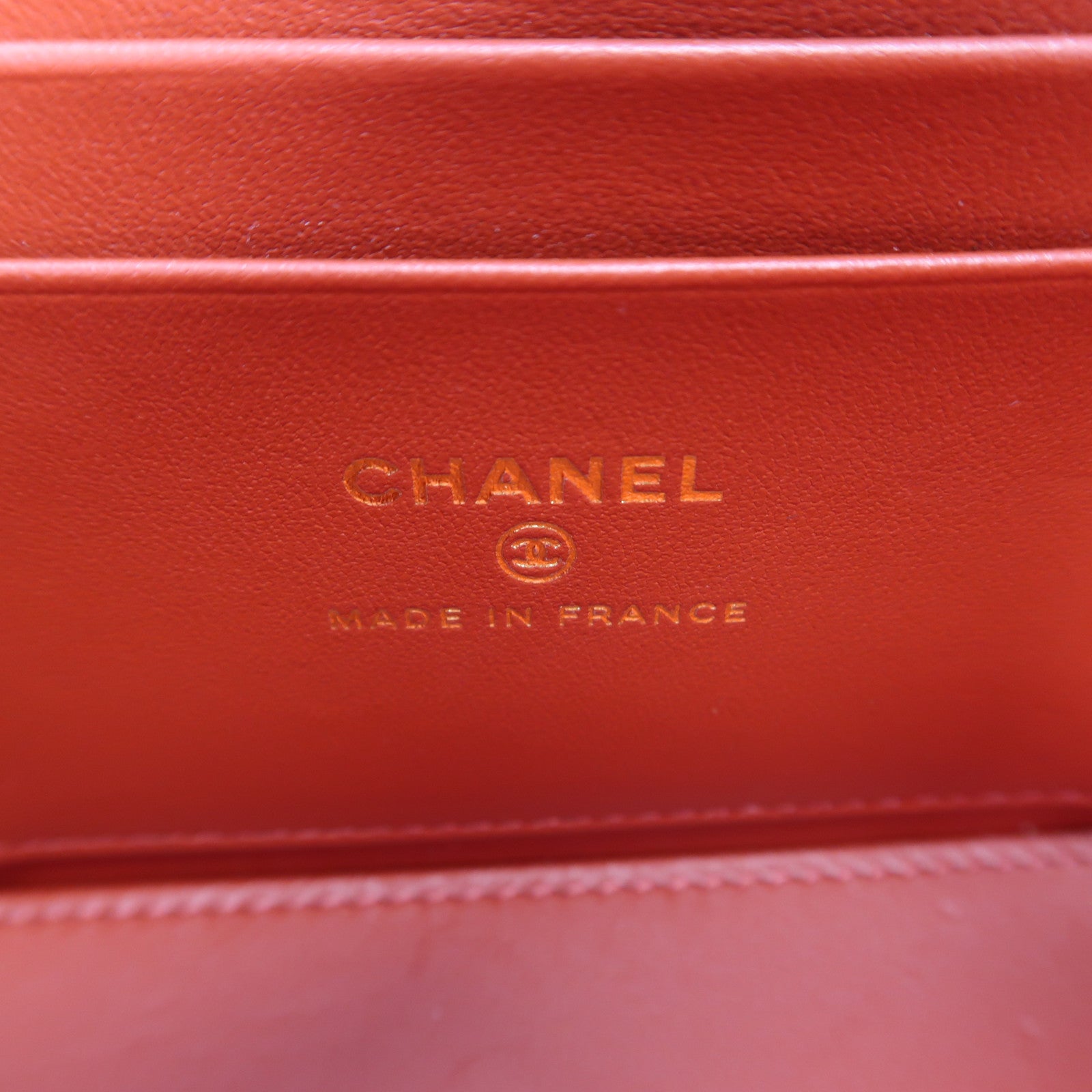 CHANEL 羊皮皮革Vanity Case金扣鏈帶肩背袋