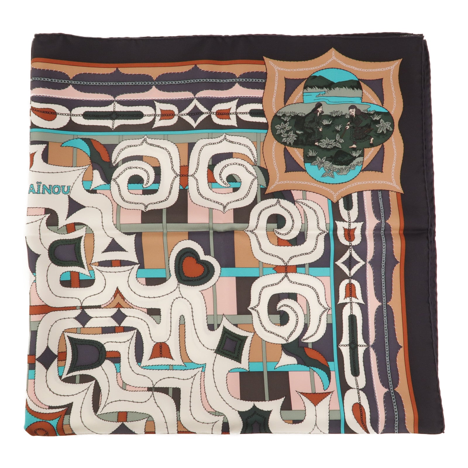 HERMES 【激減優惠】絲質Scarf 90x90絲巾