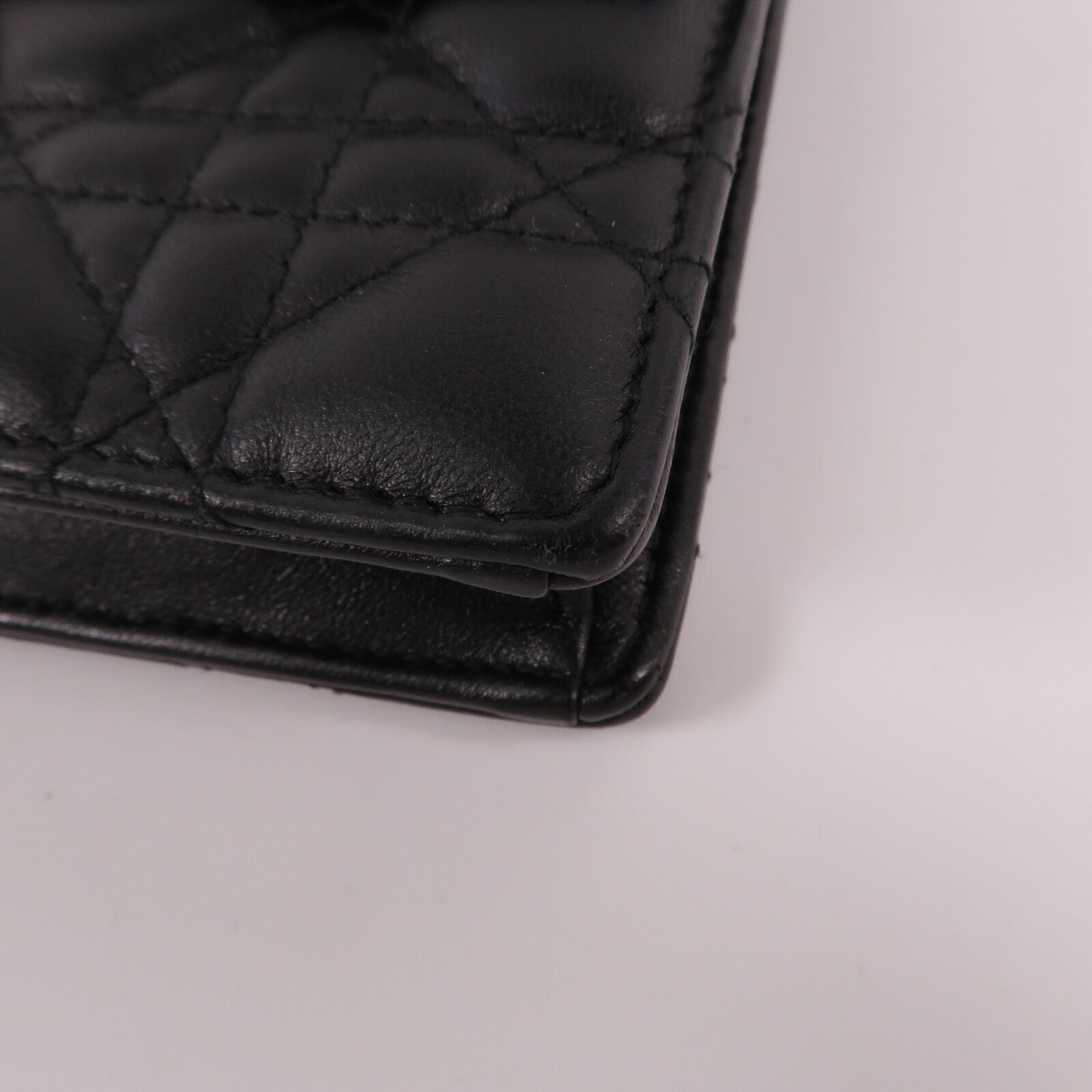 Dior 羊皮皮革Dior Addict Wallet On Chain鏈帶肩背袋