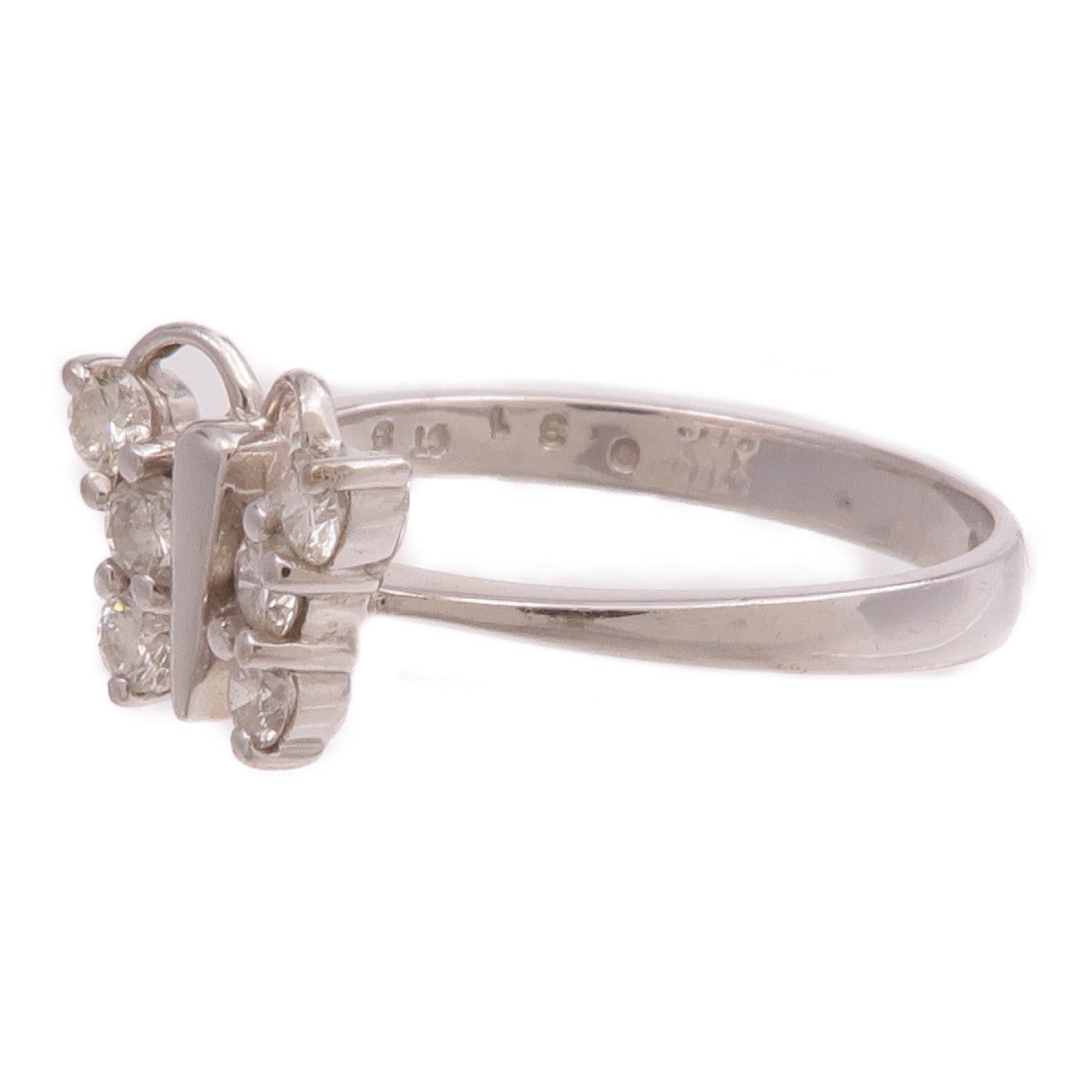 JEWELRY 18K白金Diamond Ring鑽石戒指US#6