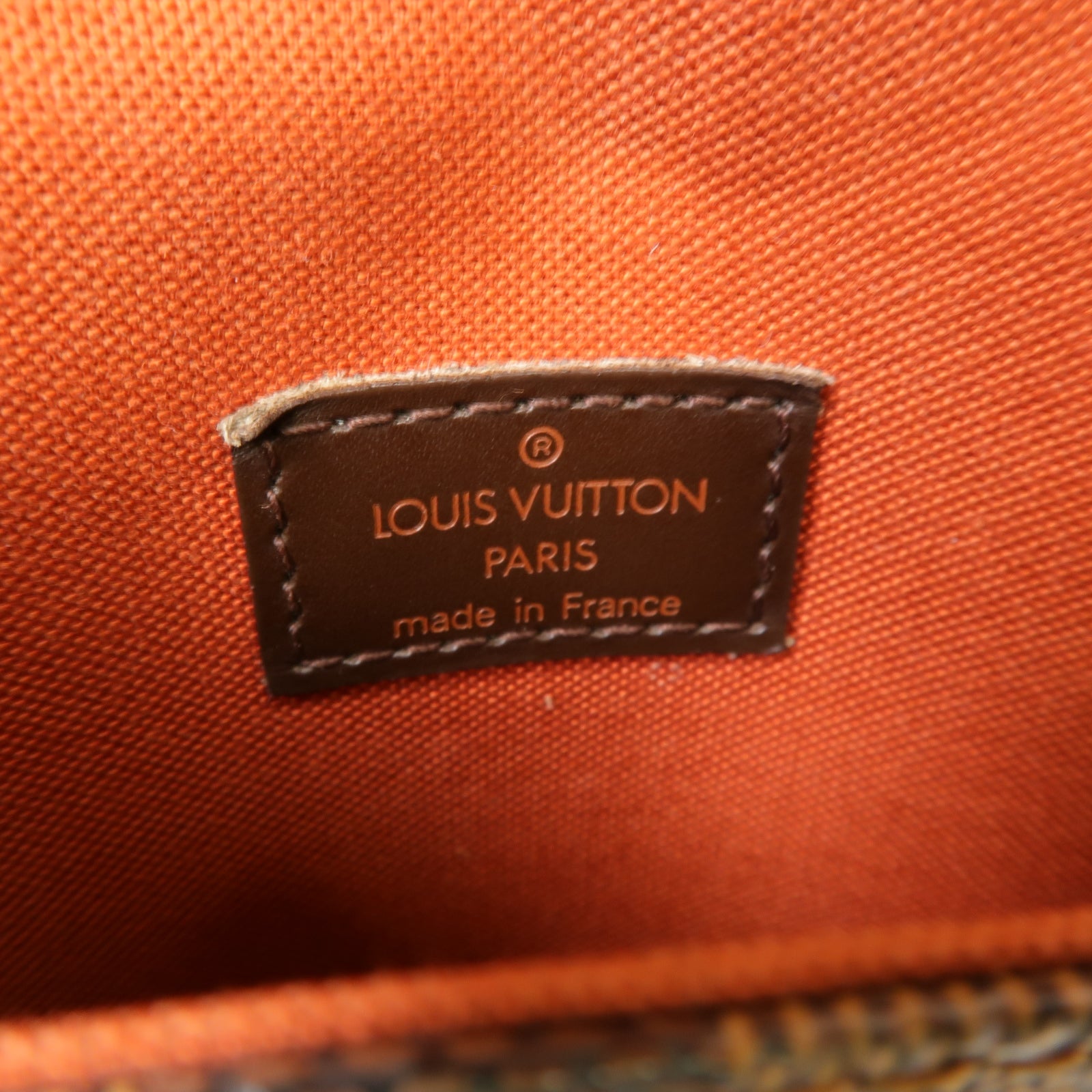 LOUIS VUITTON 【激減優惠】Damier Portello Shoulder Bag金扣肩背袋Ebene
