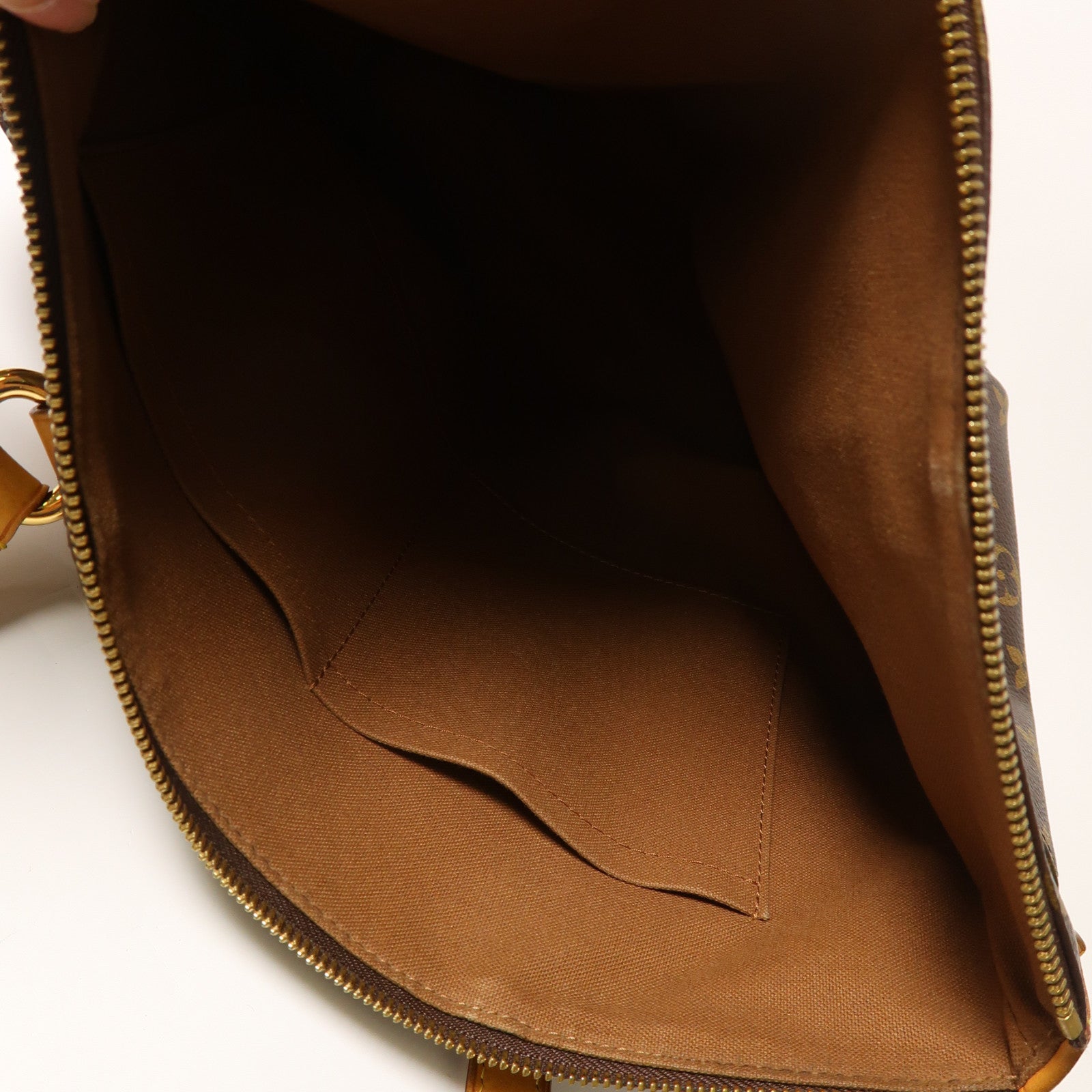 LOUIS VUITTON Monogram Totally MM金扣肩背袋啡色