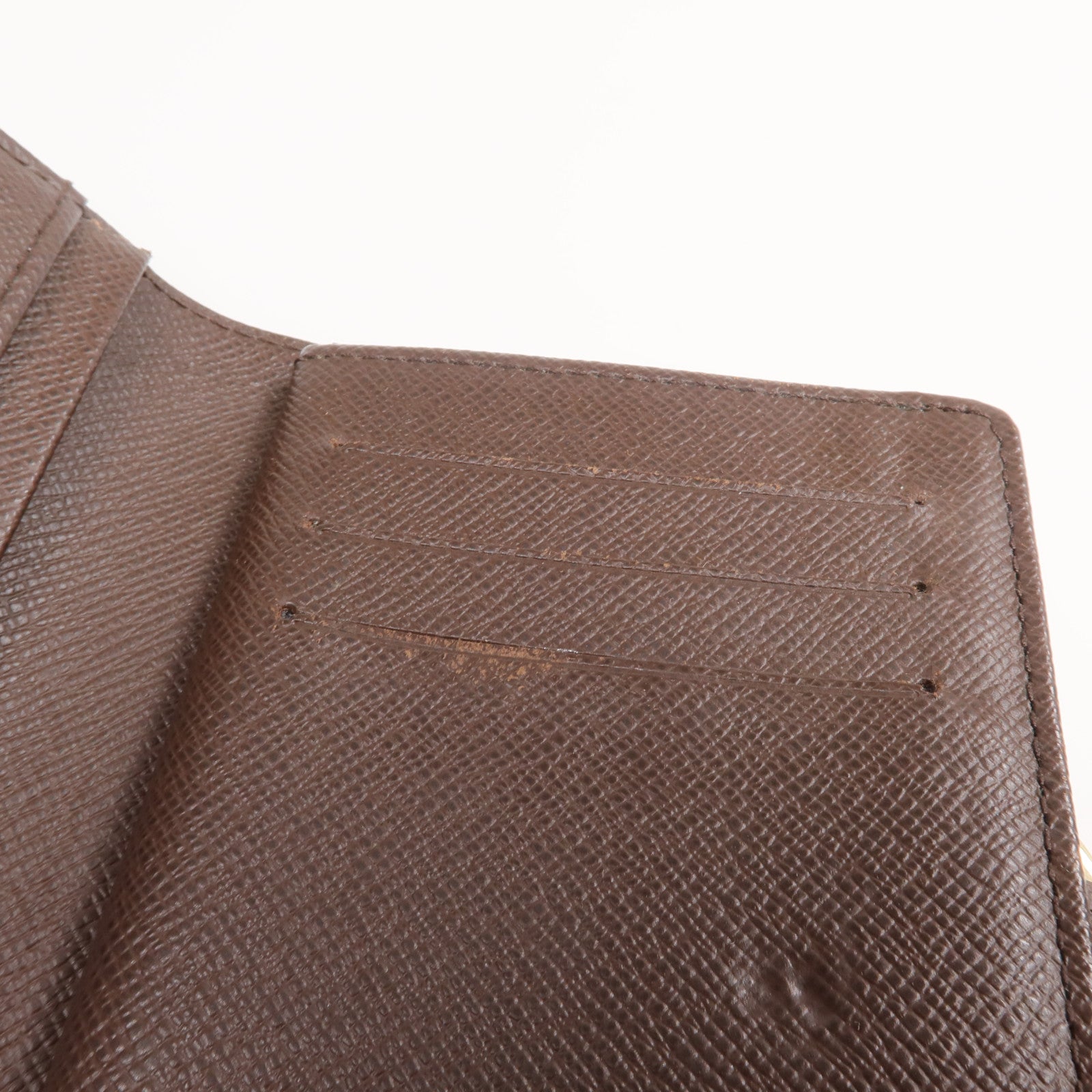 LOUIS VUITTON 【激減優惠】Damier Porte Monnaie Wallet金扣錢包