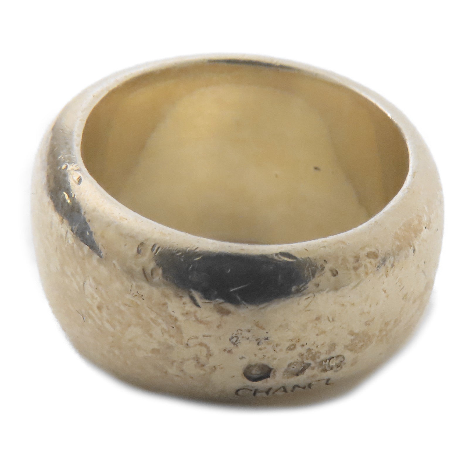 CHANEL 金屬Ring戒指US#5.75