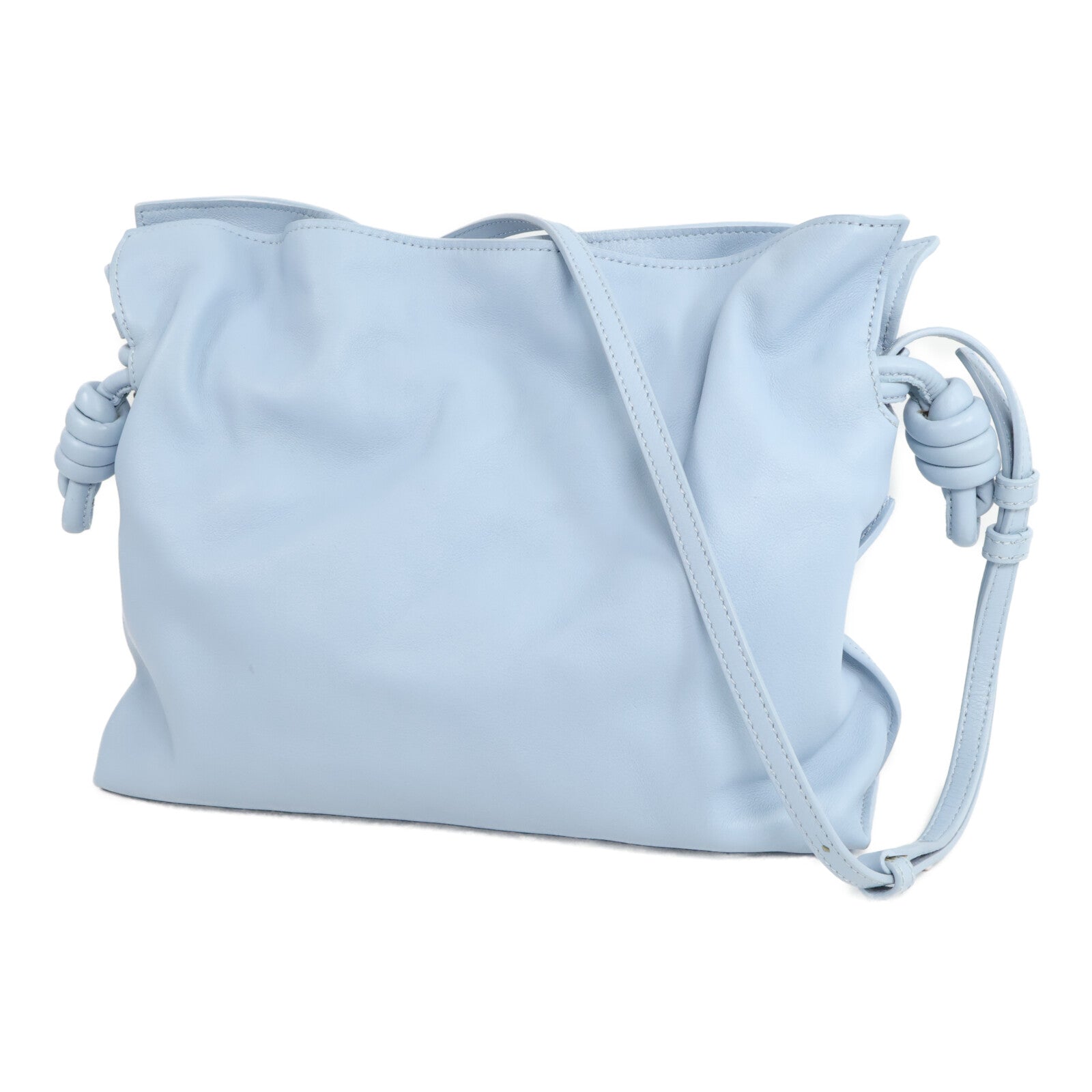 LOEWE 牛皮皮革Flamenco Knot Bag Medium肩背袋