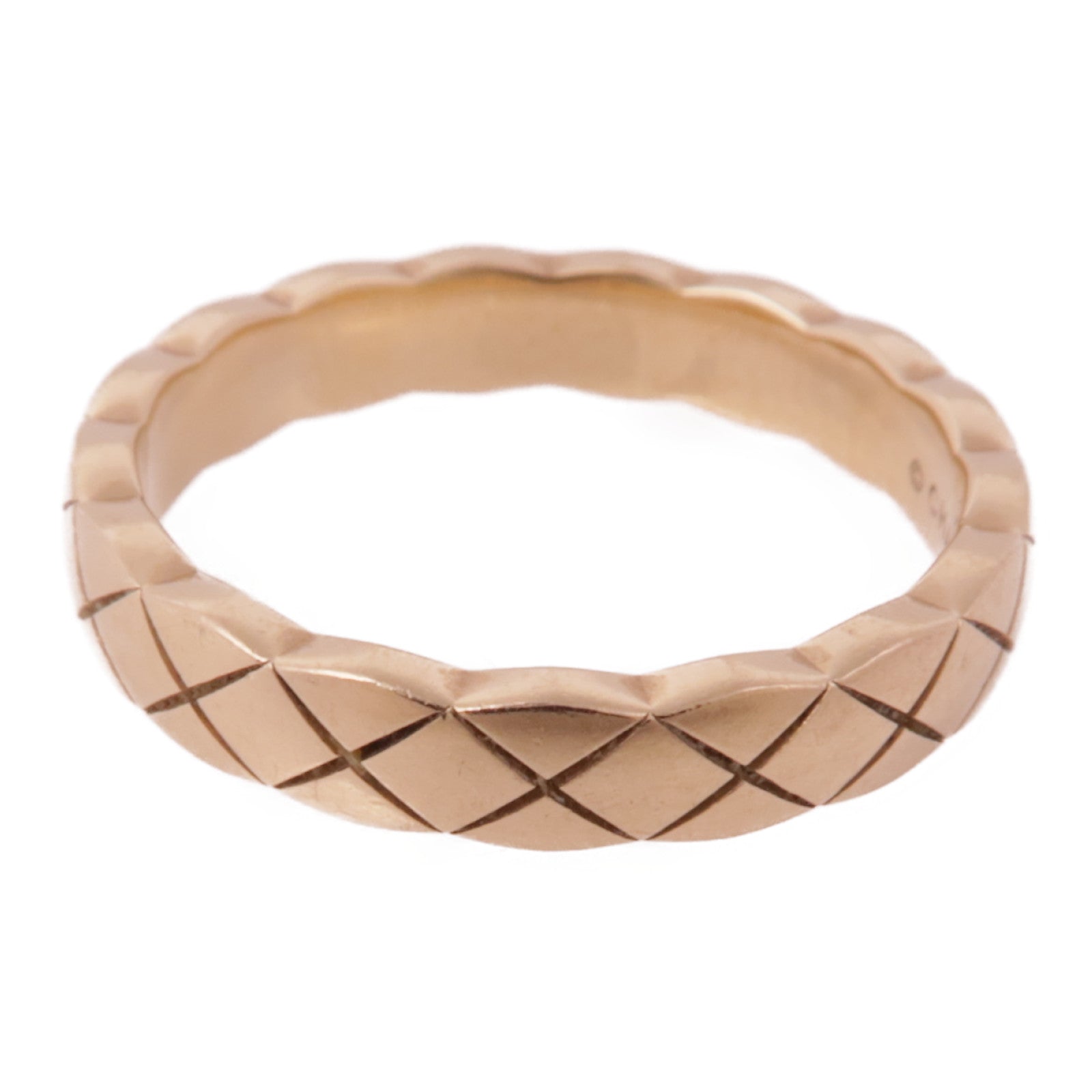 CHANEL 18K玫瑰金CoCo Crush Ring戒指Chanel#49/US#4.75