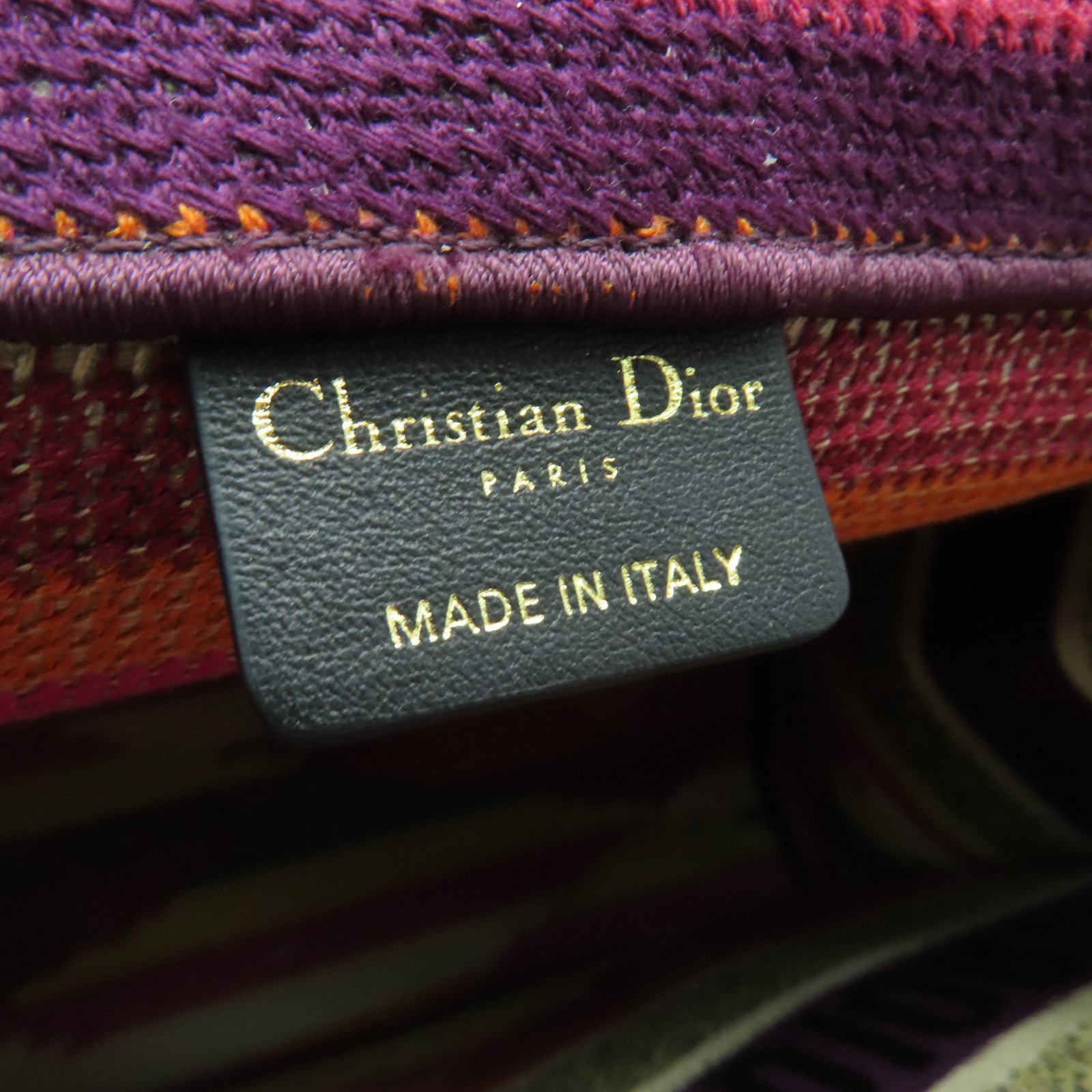 Dior 【清倉大減價】帆布Book Tote手挽袋彩色