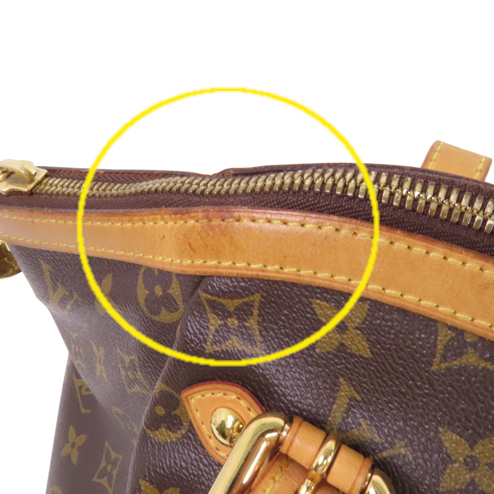 LOUIS VUITTON 【激減優惠】Monogram Tivoli GM金扣肩背袋