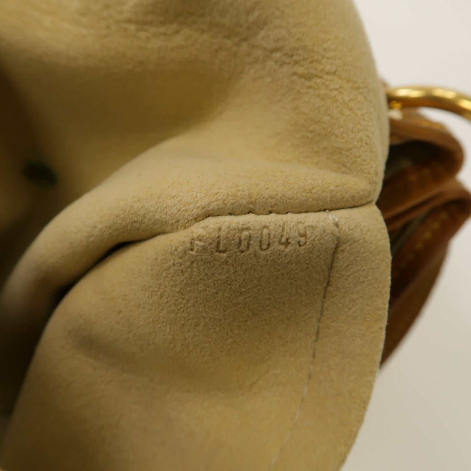 LOUIS VUITTON Monogram Galliera PM金扣肩背袋啡色