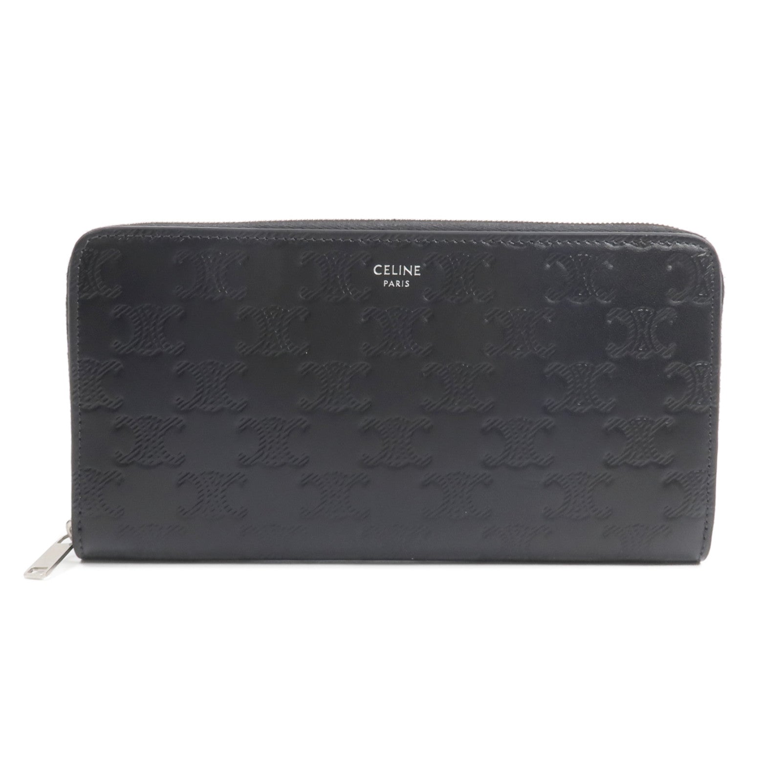 CELINE 牛皮皮革Long Zipped Wallet長錢包