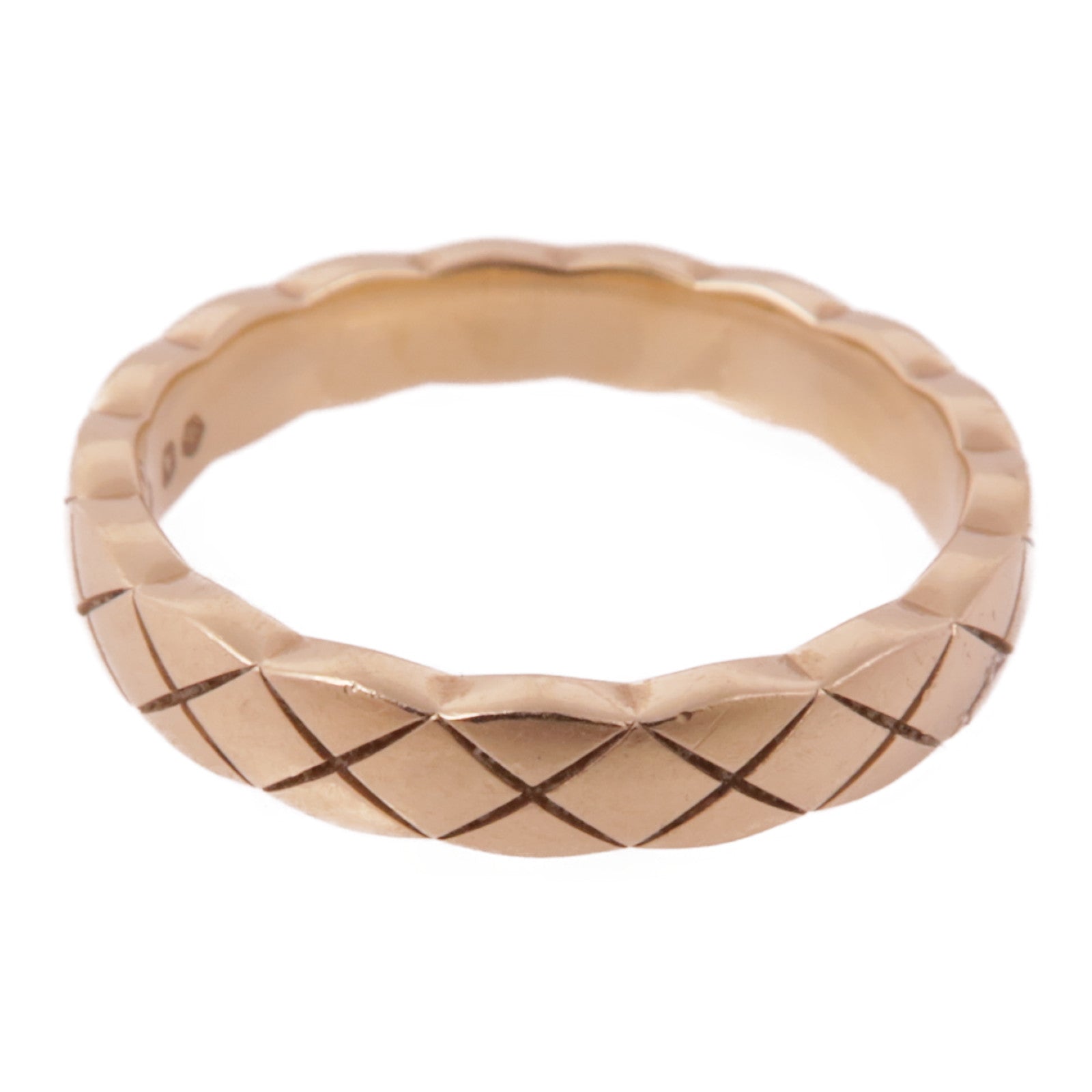 CHANEL 18K玫瑰金CoCo Crush Ring戒指Chanel#49/US#4.75