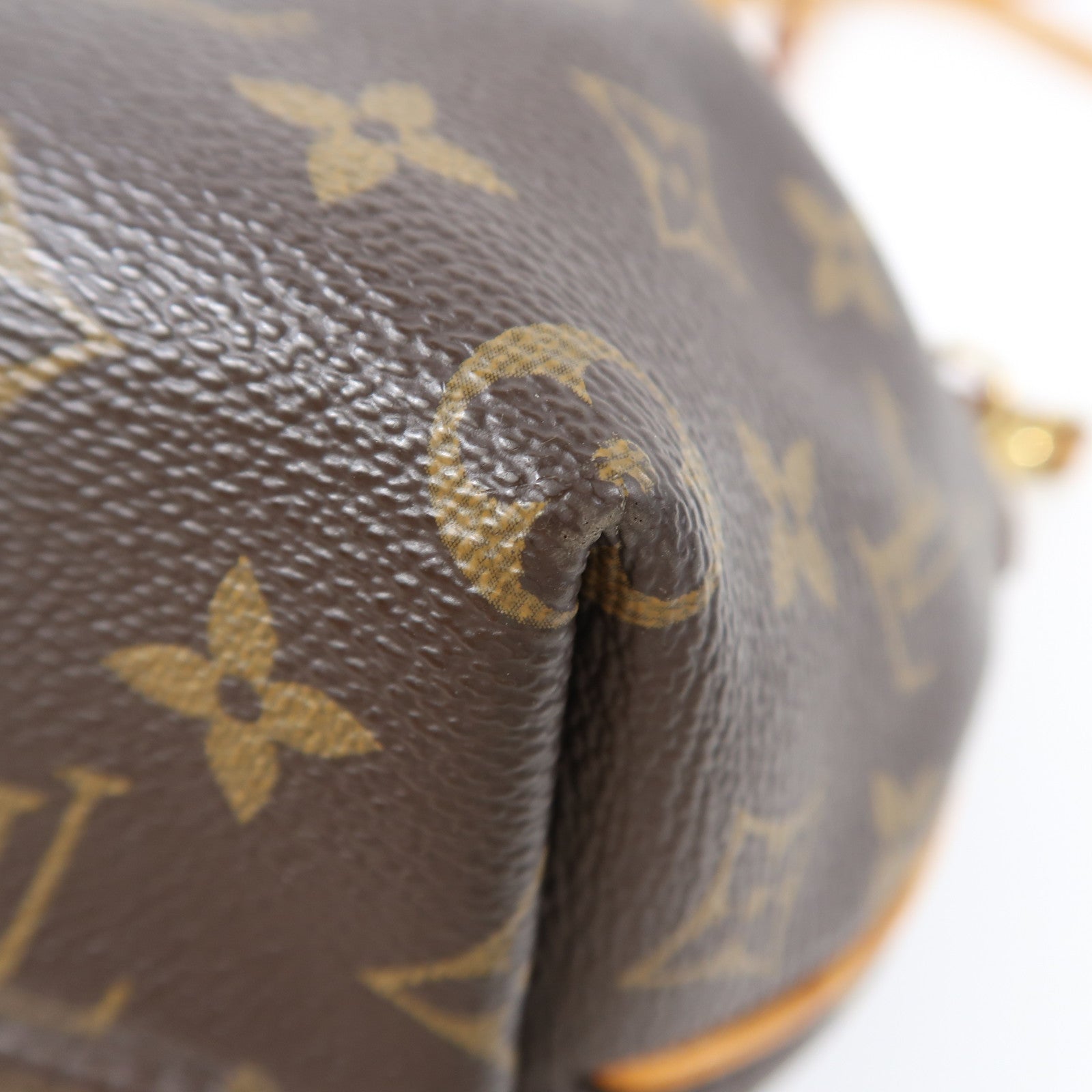 LOUIS VUITTON Monogram Turenne金扣手挽肩背兩用袋啡色