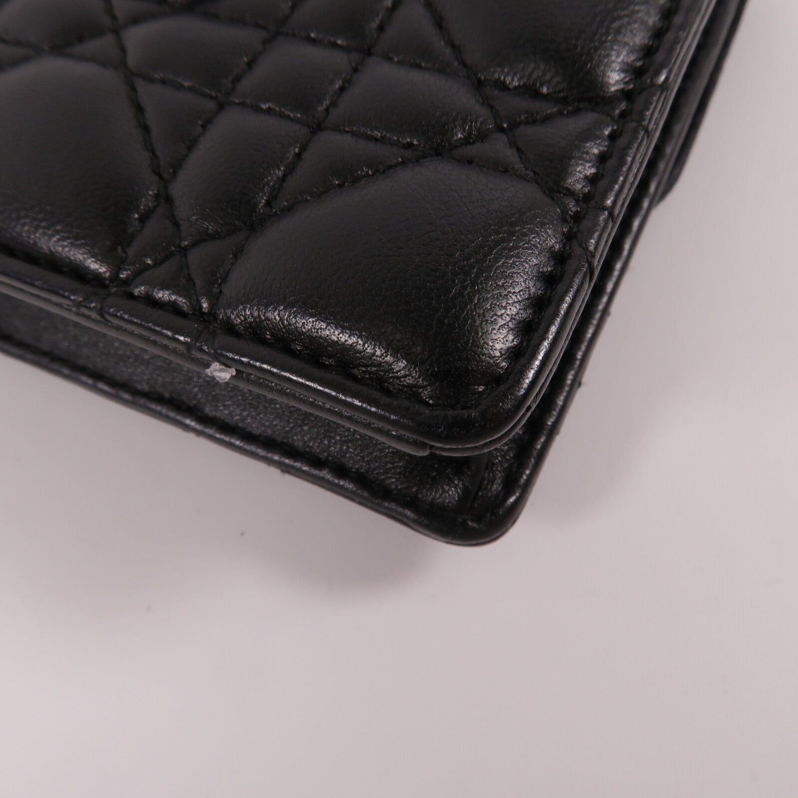 Dior 羊皮皮革Dior Addict Wallet On Chain鏈帶肩背袋