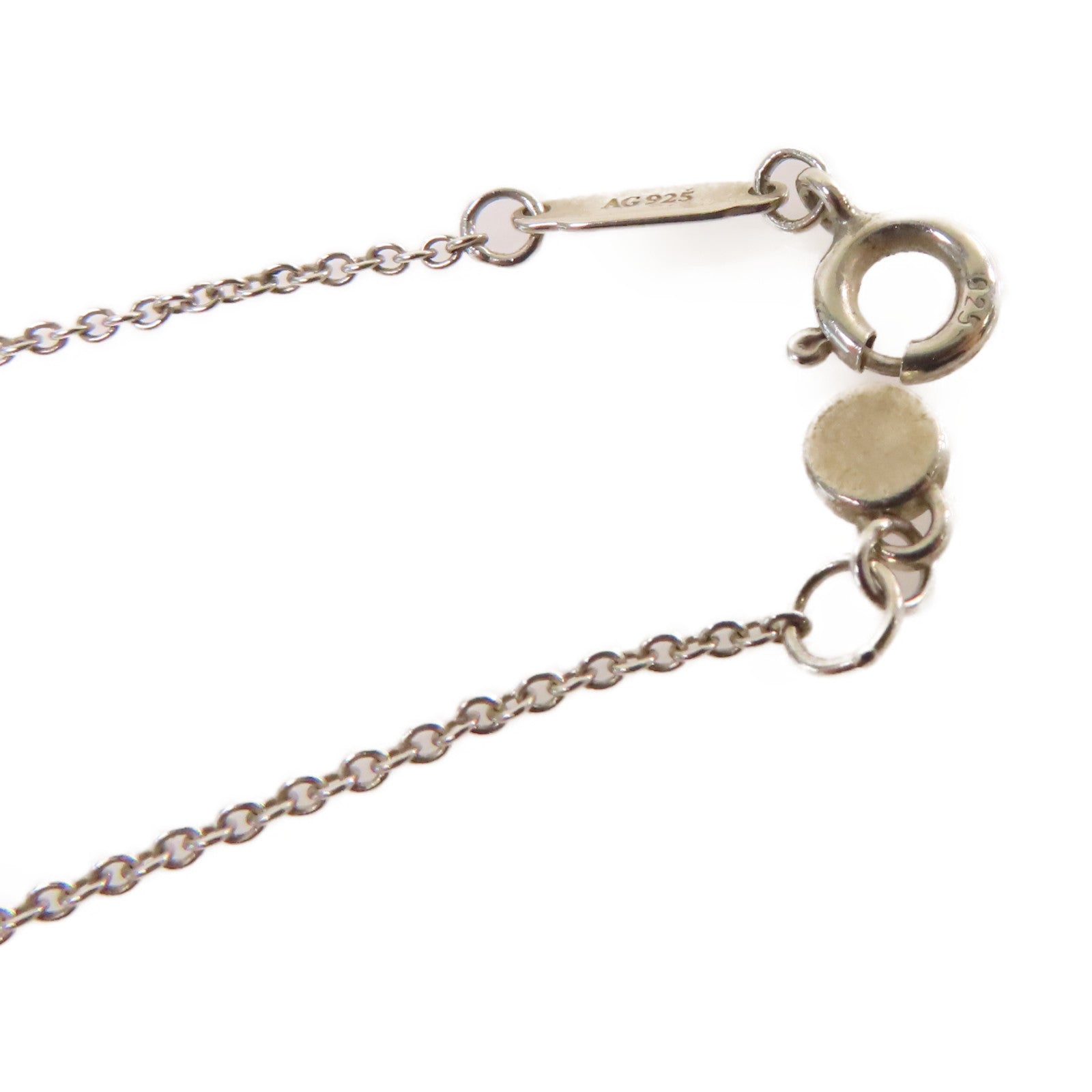 TIFFANY＆CO 【激減優惠】925純銀Circle Duo Pendant Necklace項鏈