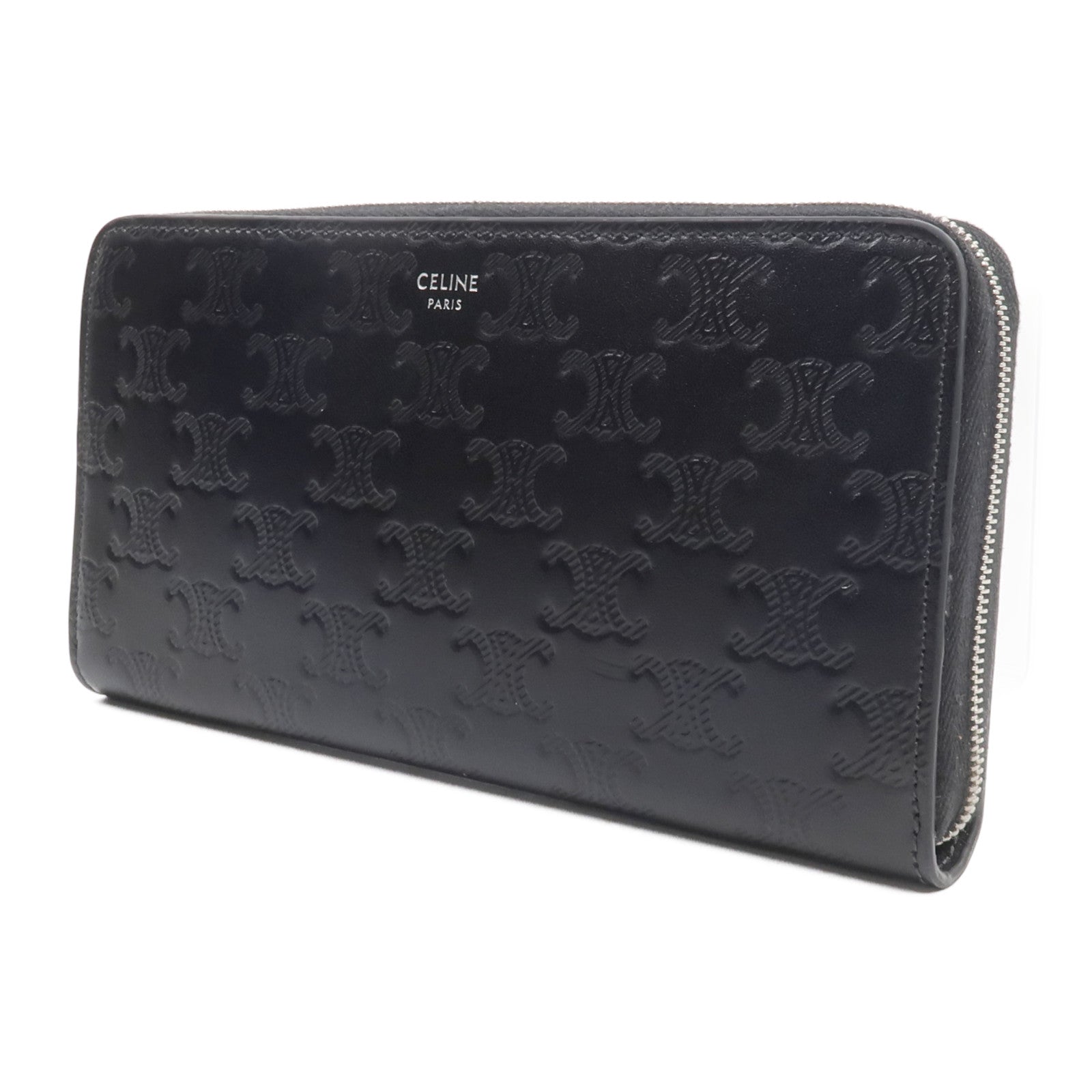 CELINE 牛皮皮革Long Zipped Wallet長錢包