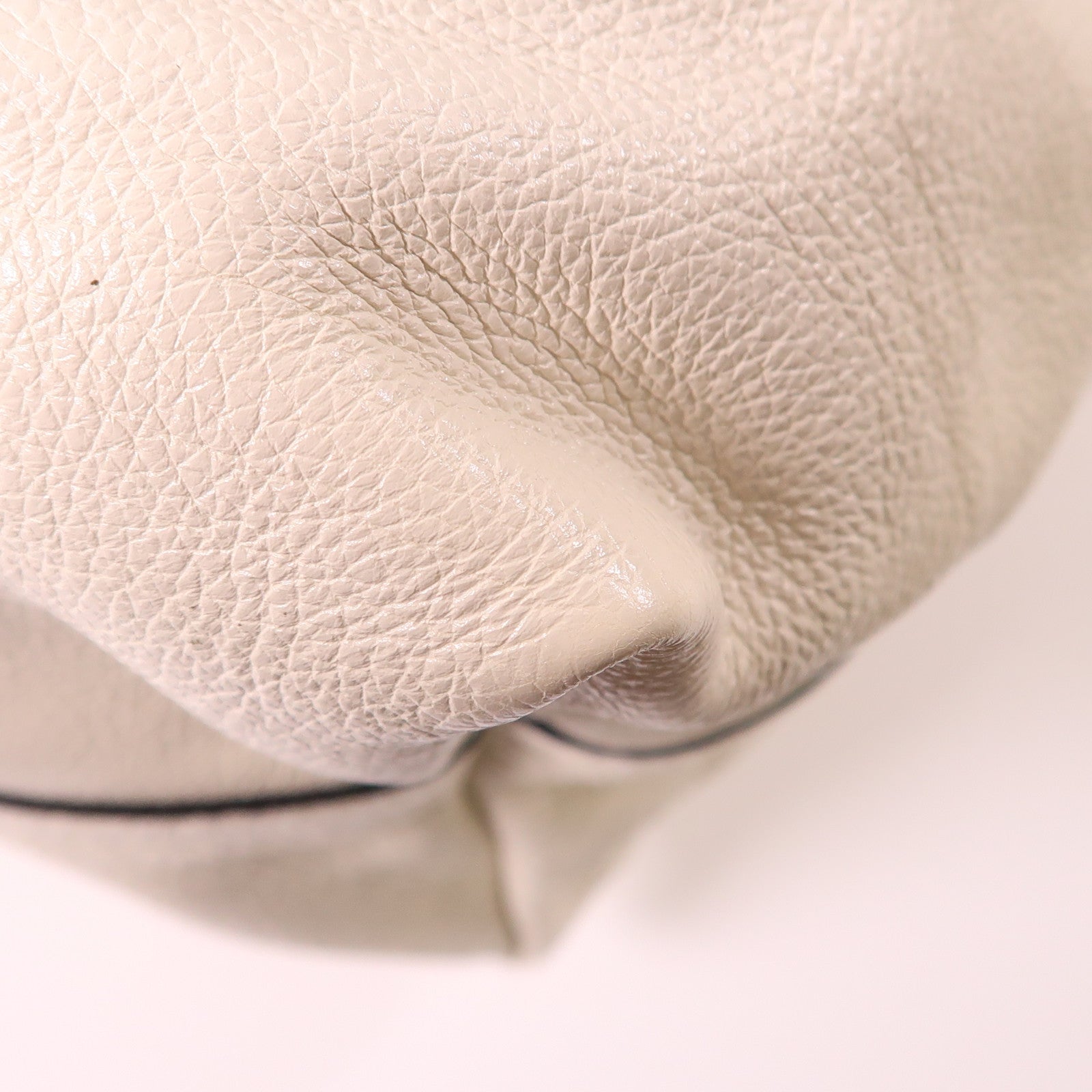 PRADA 【激減優惠】牛皮皮革Glace Tote Bag銀扣手挽肩背兩用袋