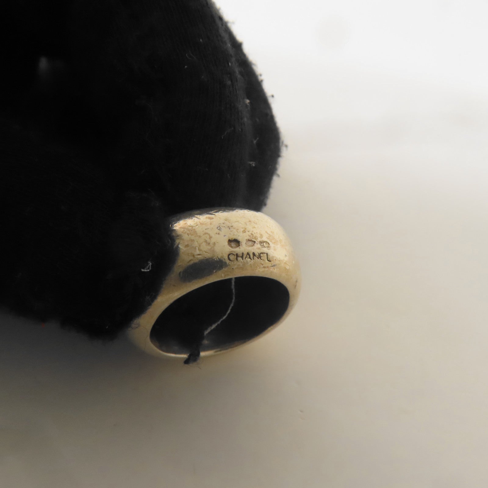 CHANEL 金屬Ring戒指US#5.75
