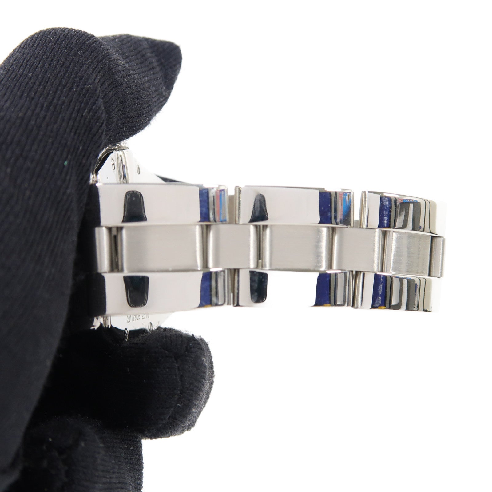 CARTIER Roadster不鏽鋼手錶自動機芯黑色