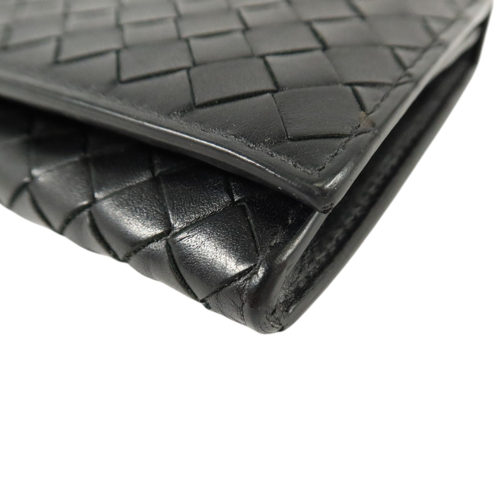 BOTTEGA VENETA 織紋皮革Long Wallet長錢包
