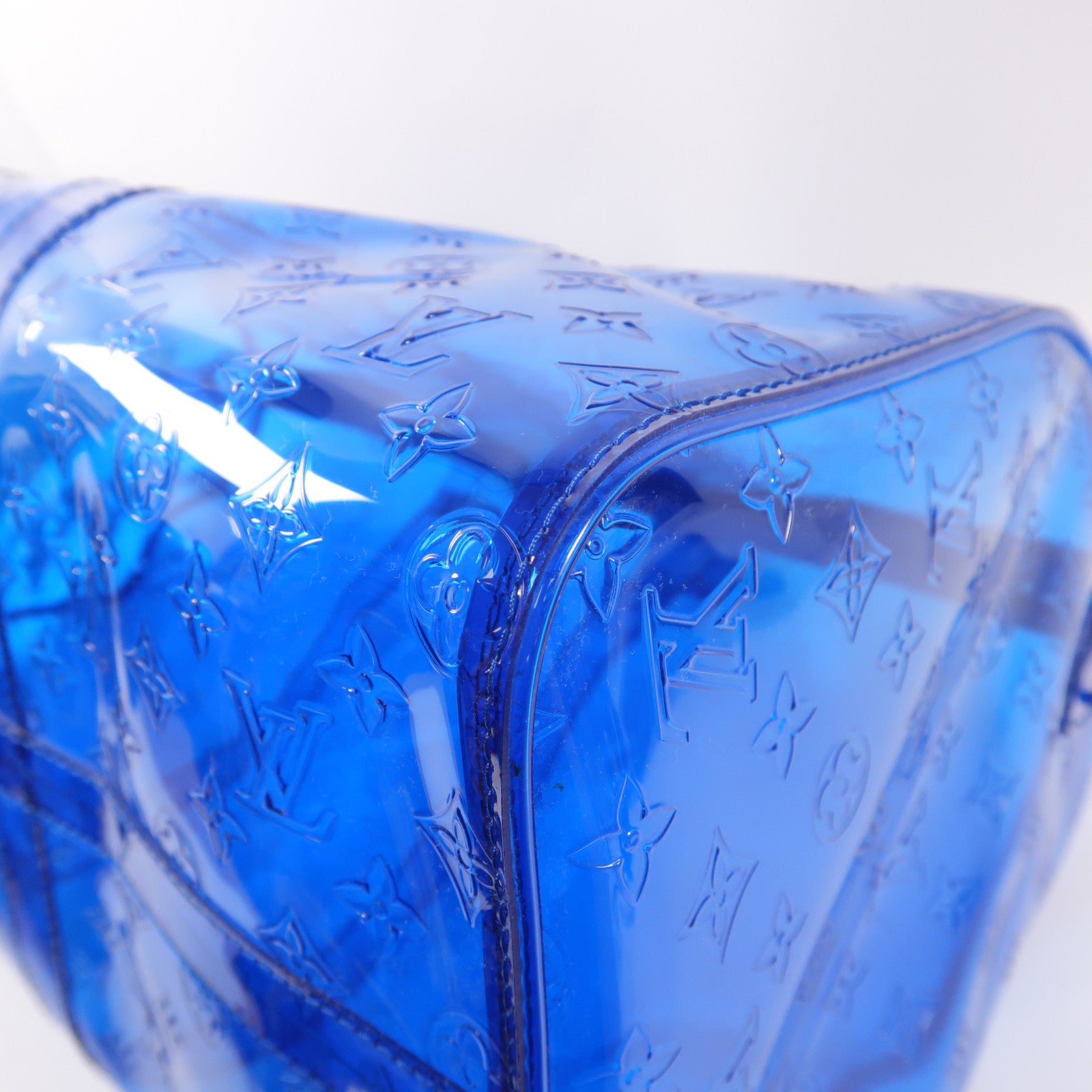 LOUIS VUITTON 【激減優惠】PVC Keepall 50手挽肩背兩用袋