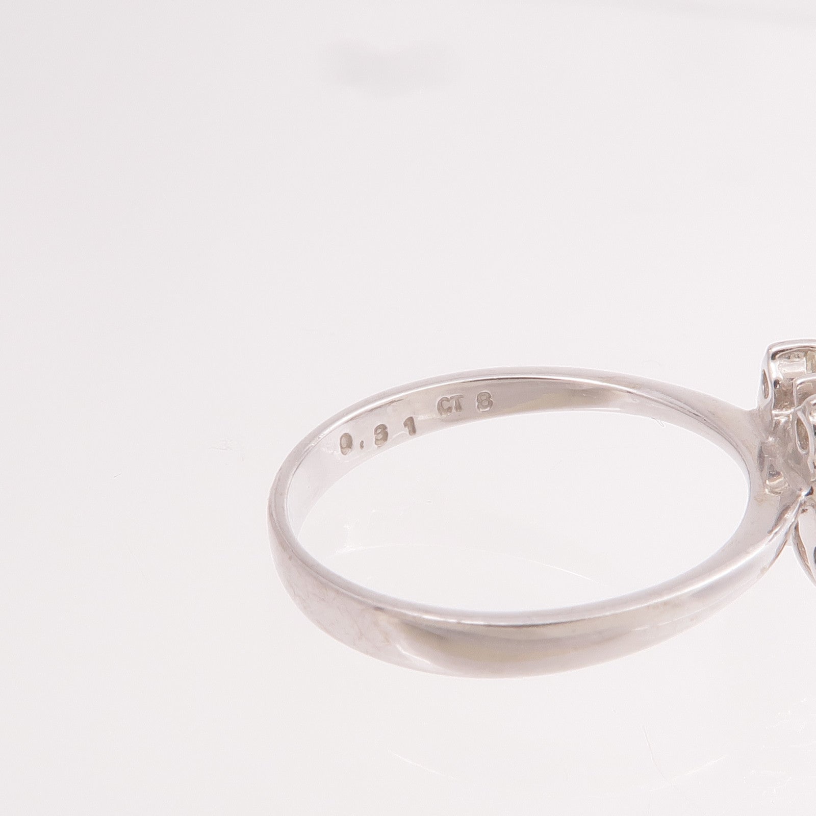 JEWELRY 18K白金Diamond Ring鑽石戒指US#6