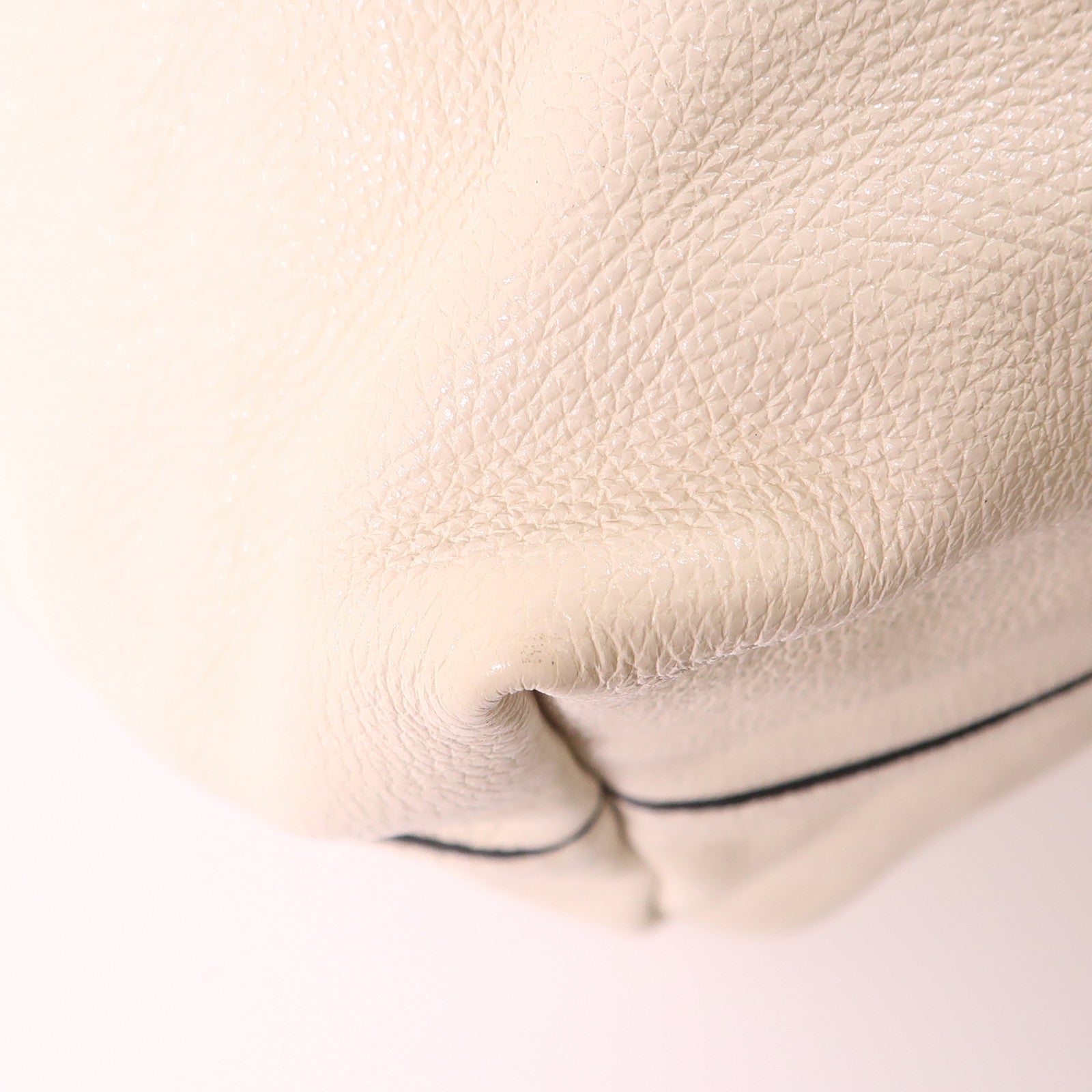 PRADA 牛皮皮革Glace Tote Bag銀扣手挽肩背兩用袋