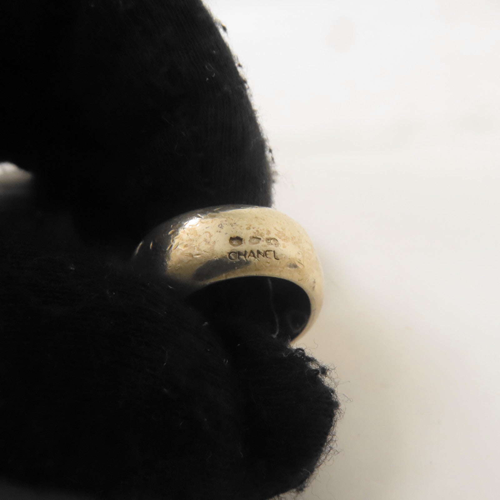 CHANEL 金屬Ring戒指US#5.75
