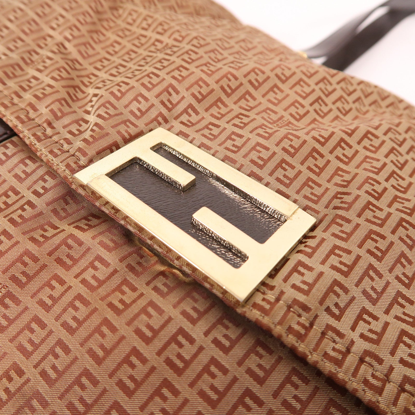 FENDI 【激減優惠】尼龍Shoulder Bag金扣肩背袋