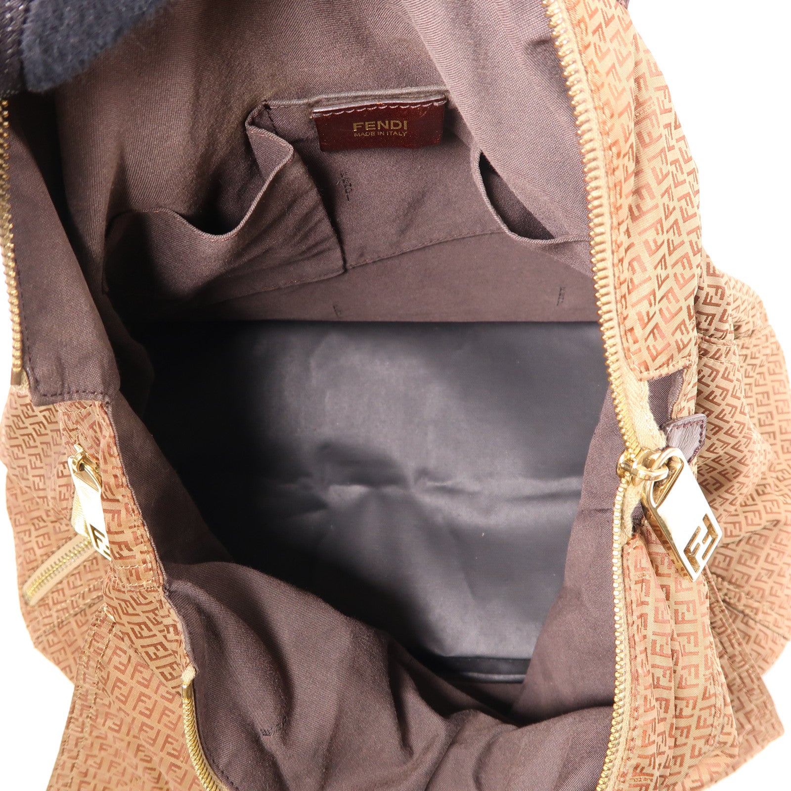 FENDI 【激減優惠】尼龍Shoulder Bag金扣肩背袋