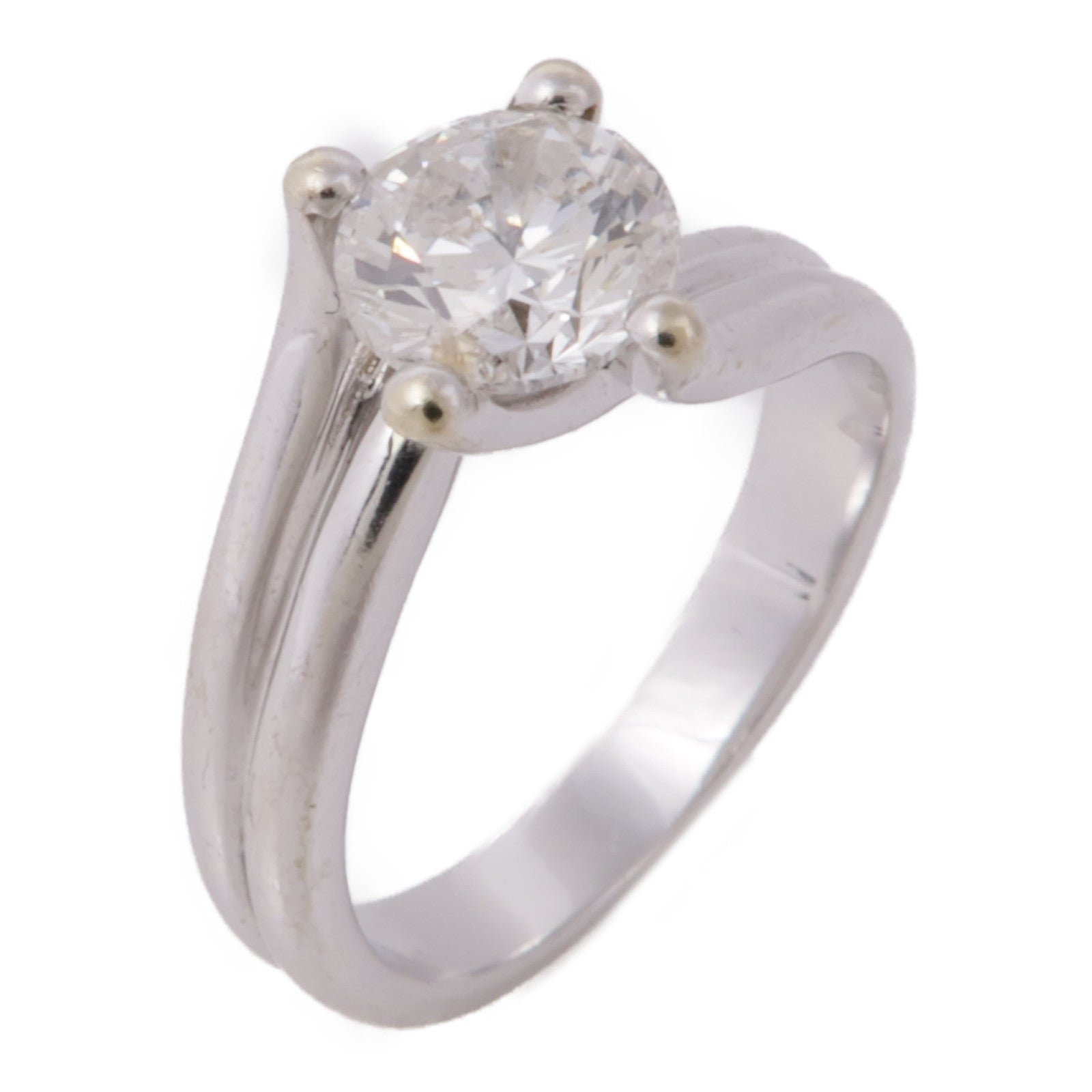 JEWELRY 18K白金Diamond Ring鑽石戒指US#4.75