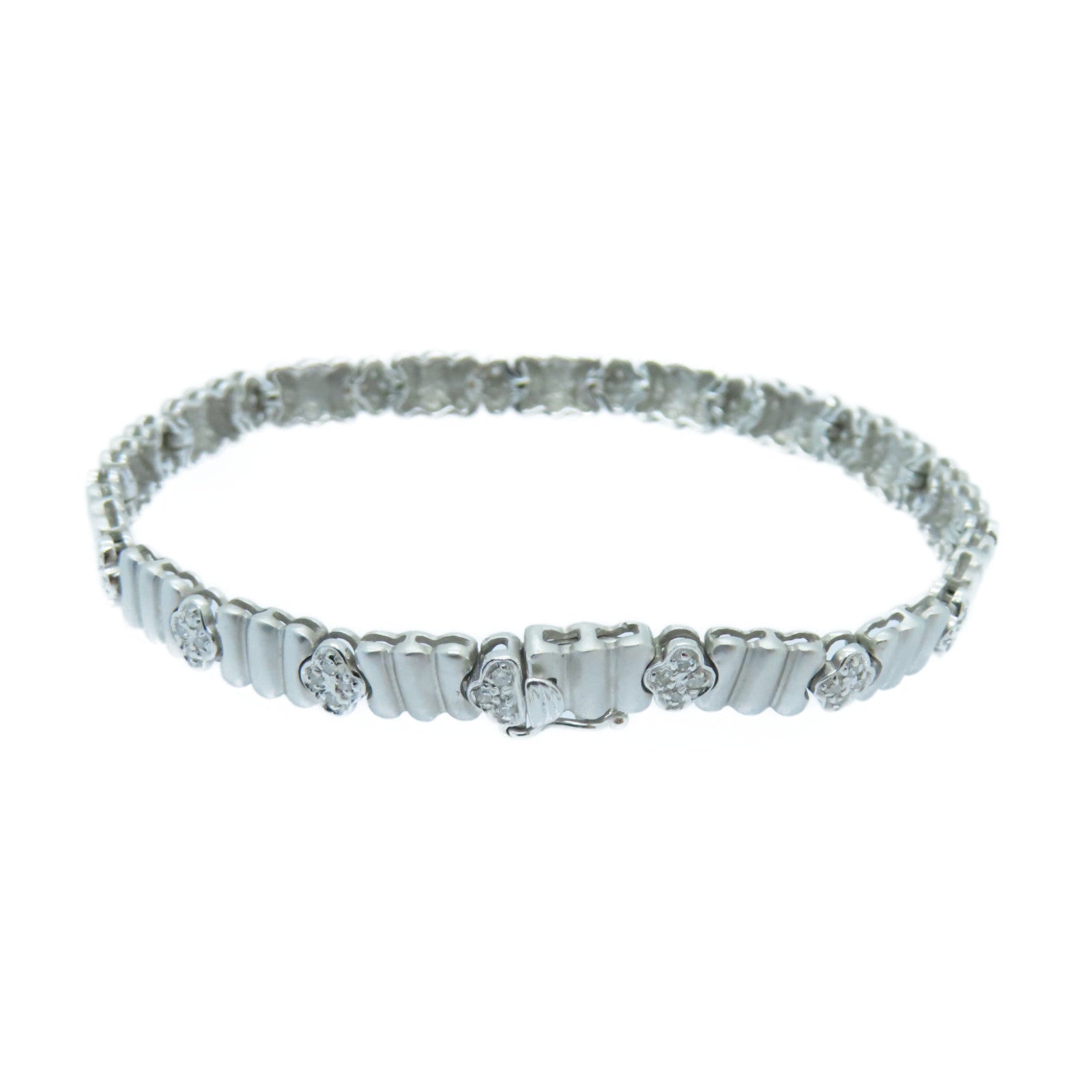 JEWELRY 【激減優惠】18K白金Diamond Bracelet 鑽石手鏈